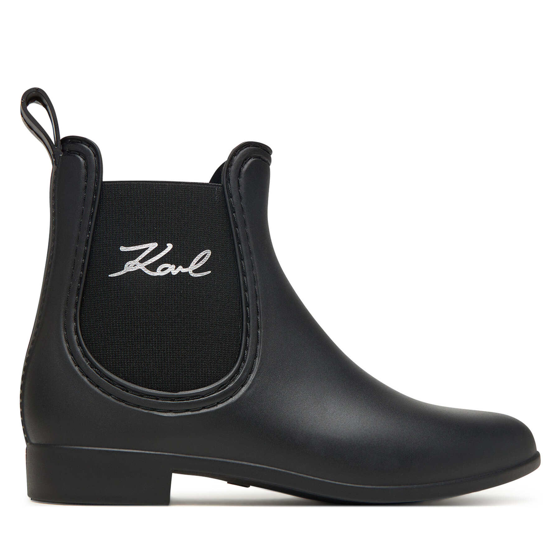 Cizme de cauciuc KARL LAGERFELD KL94775 Negru