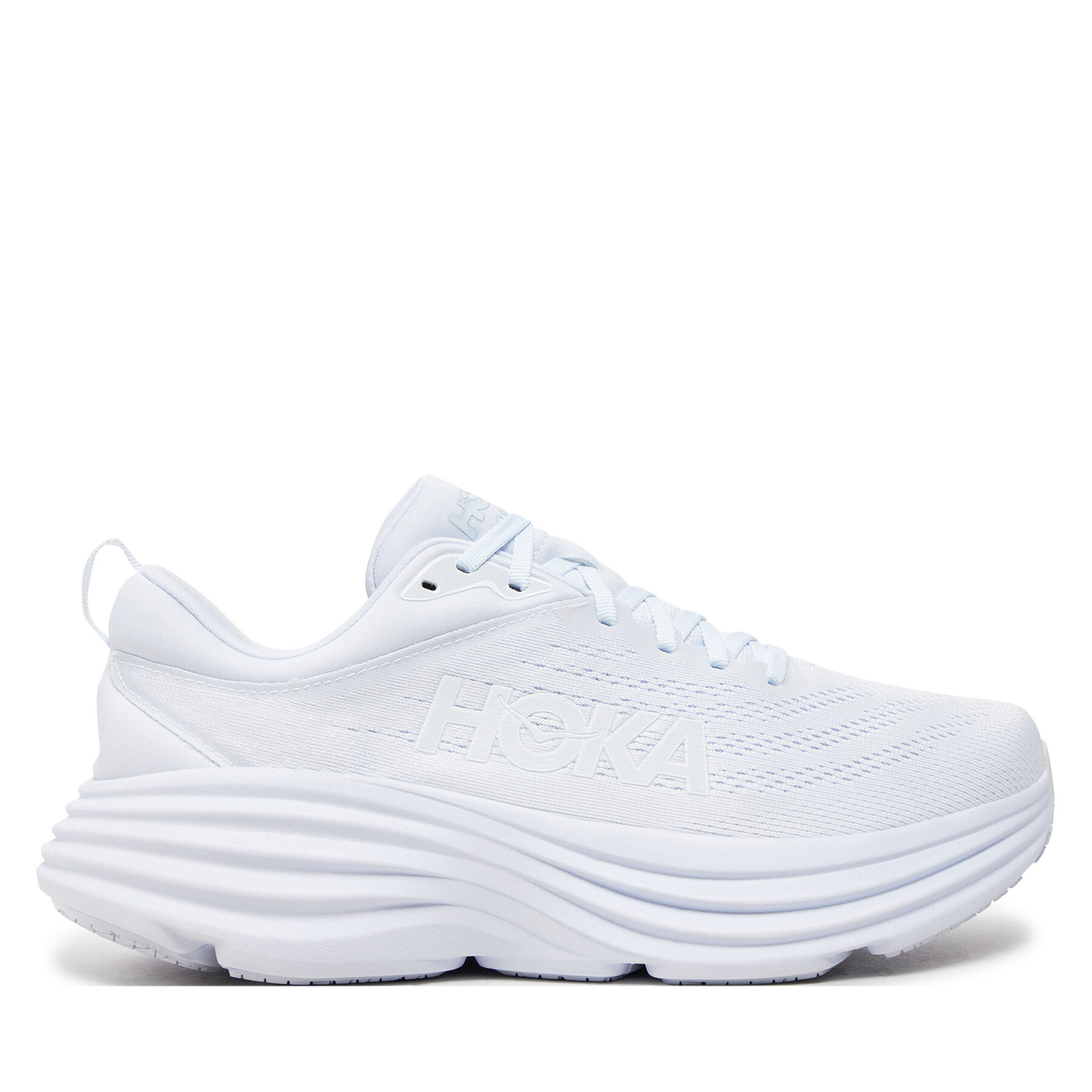 Scarpe running Hoka Bondi 8 1123202 Bianco