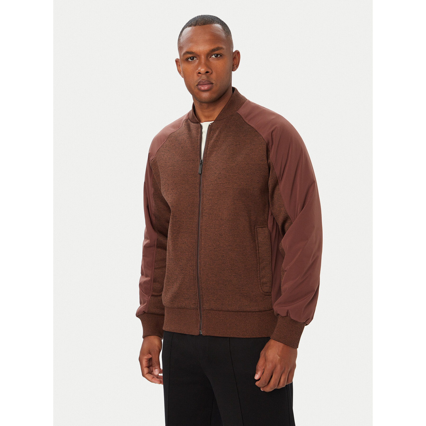 BOSS Bomberjacke BOSS x ASTON MARTIN C-Skiles 180 50565023 Braun Regular Fit