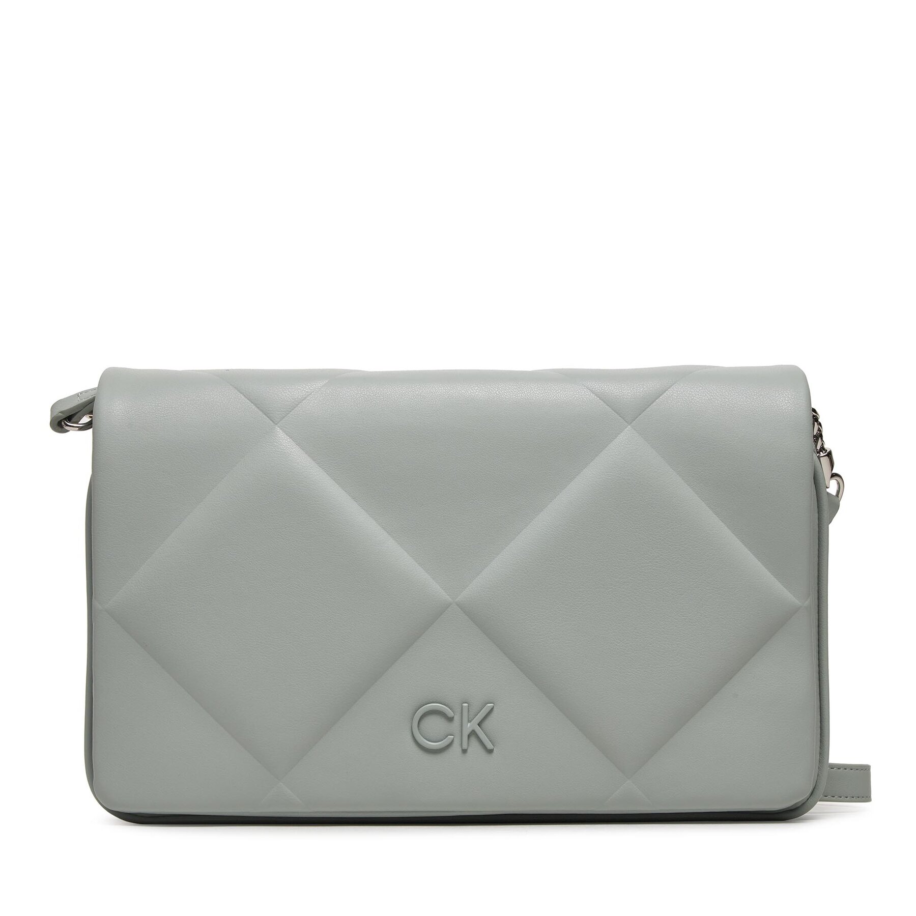 Handtasche Calvin Klein Quilt K60K611759 Grau