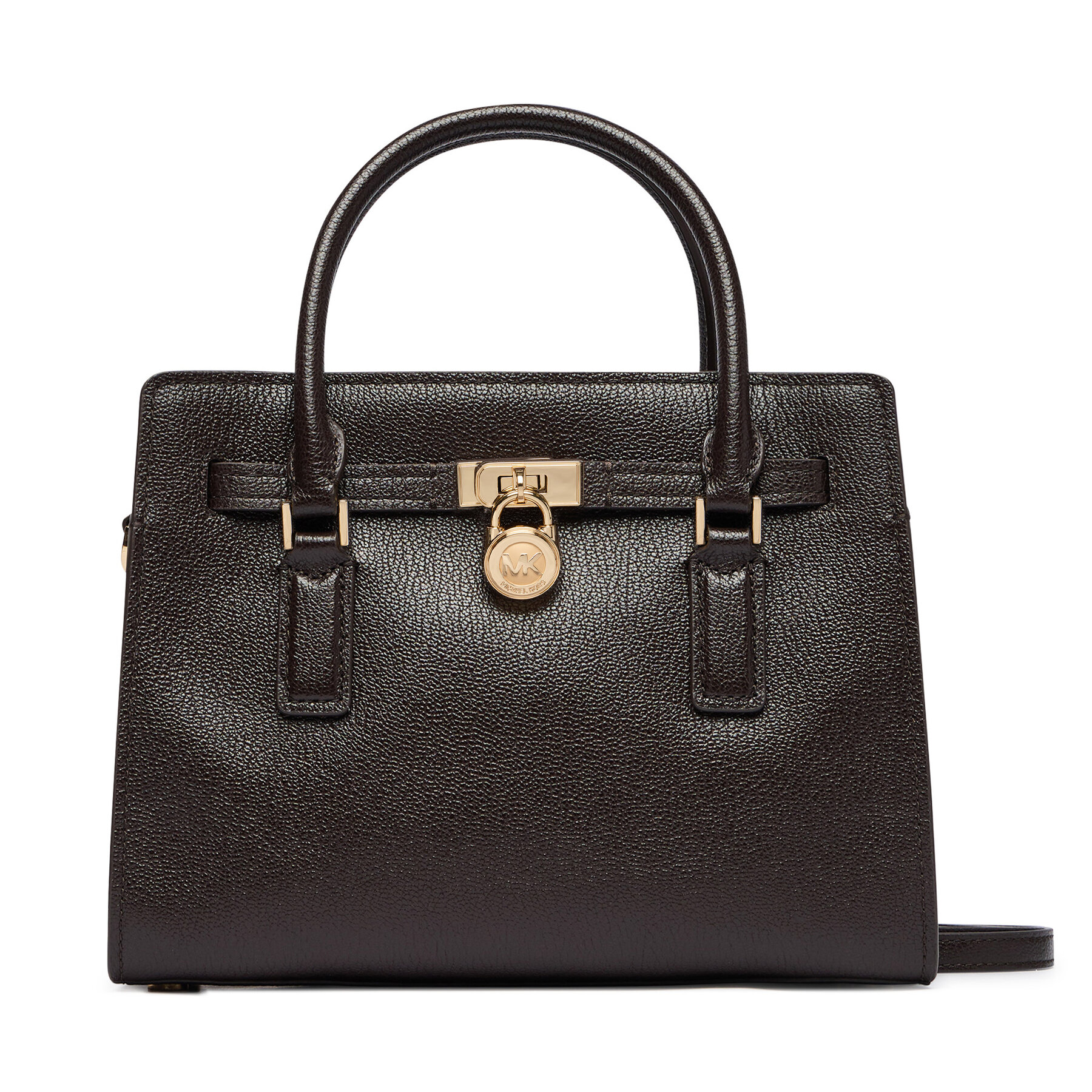Kabelka MICHAEL Michael Kors 30T6GNXS1L Tmavo hnedá