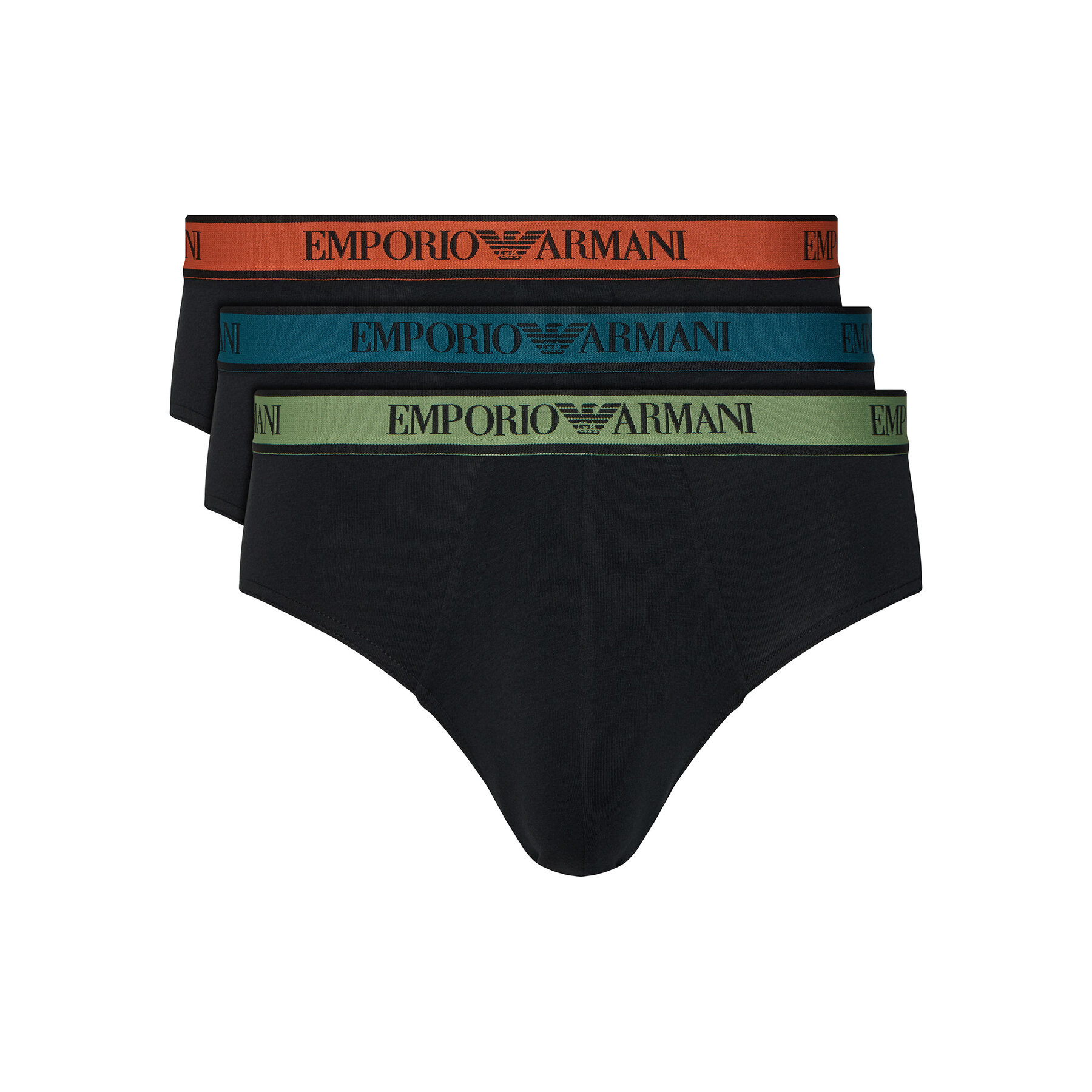 Emporio Armani Underwear Slips-Set EM000258 AF25019 MC061 Schwarz