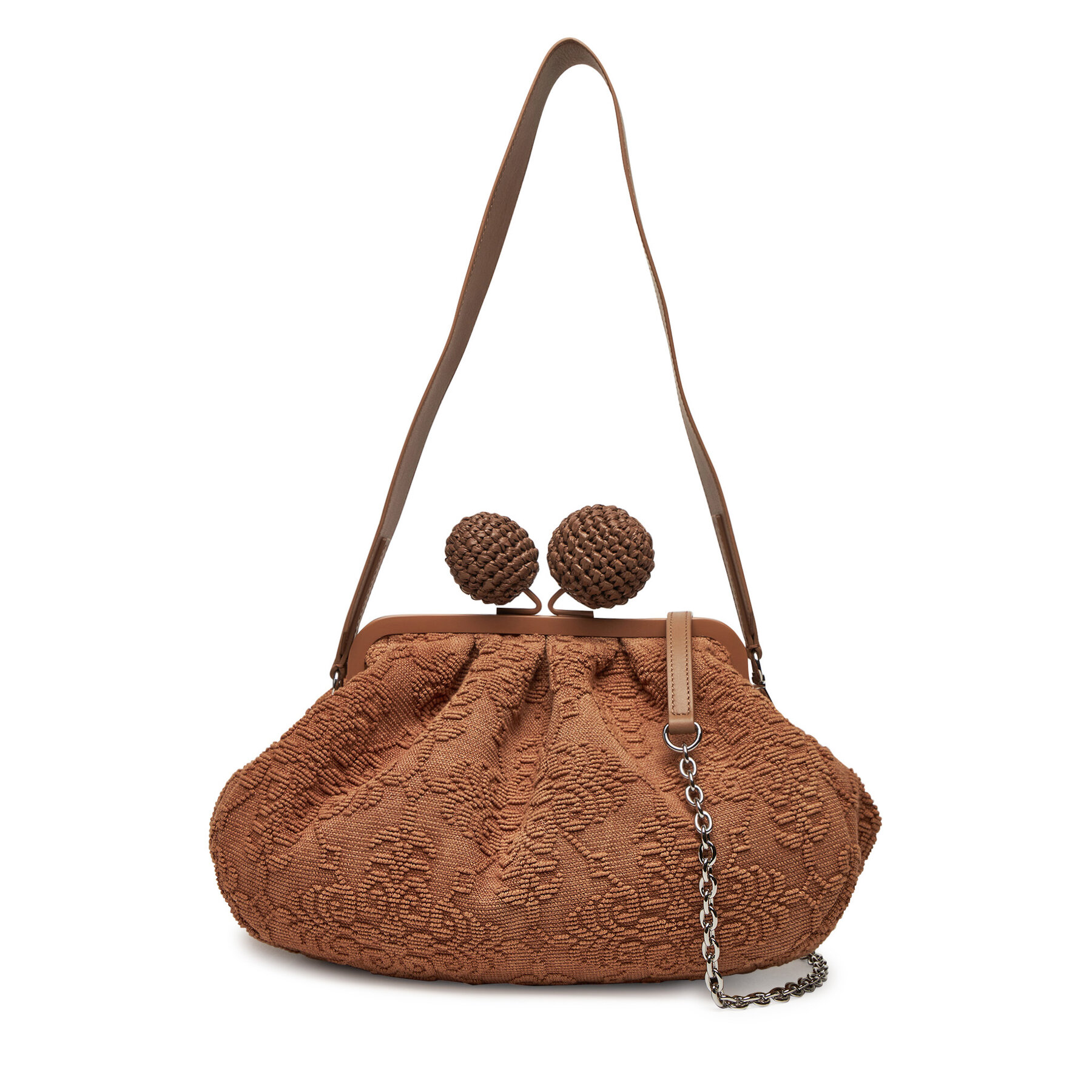 Borsetta Weekend Max Mara 2515511115600 Beige, Taglia 00, taglia : 00