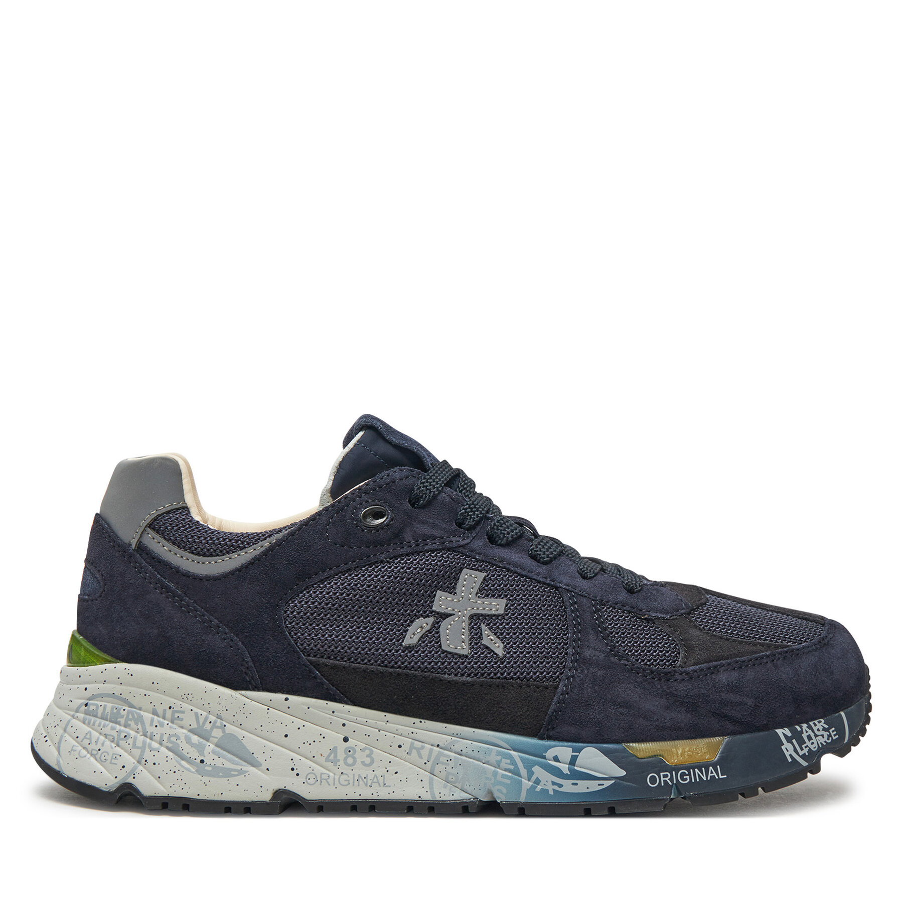 Premiata Pánske Sneakersy, Rozmer: 42, Tmavomodrá, Mase 6887