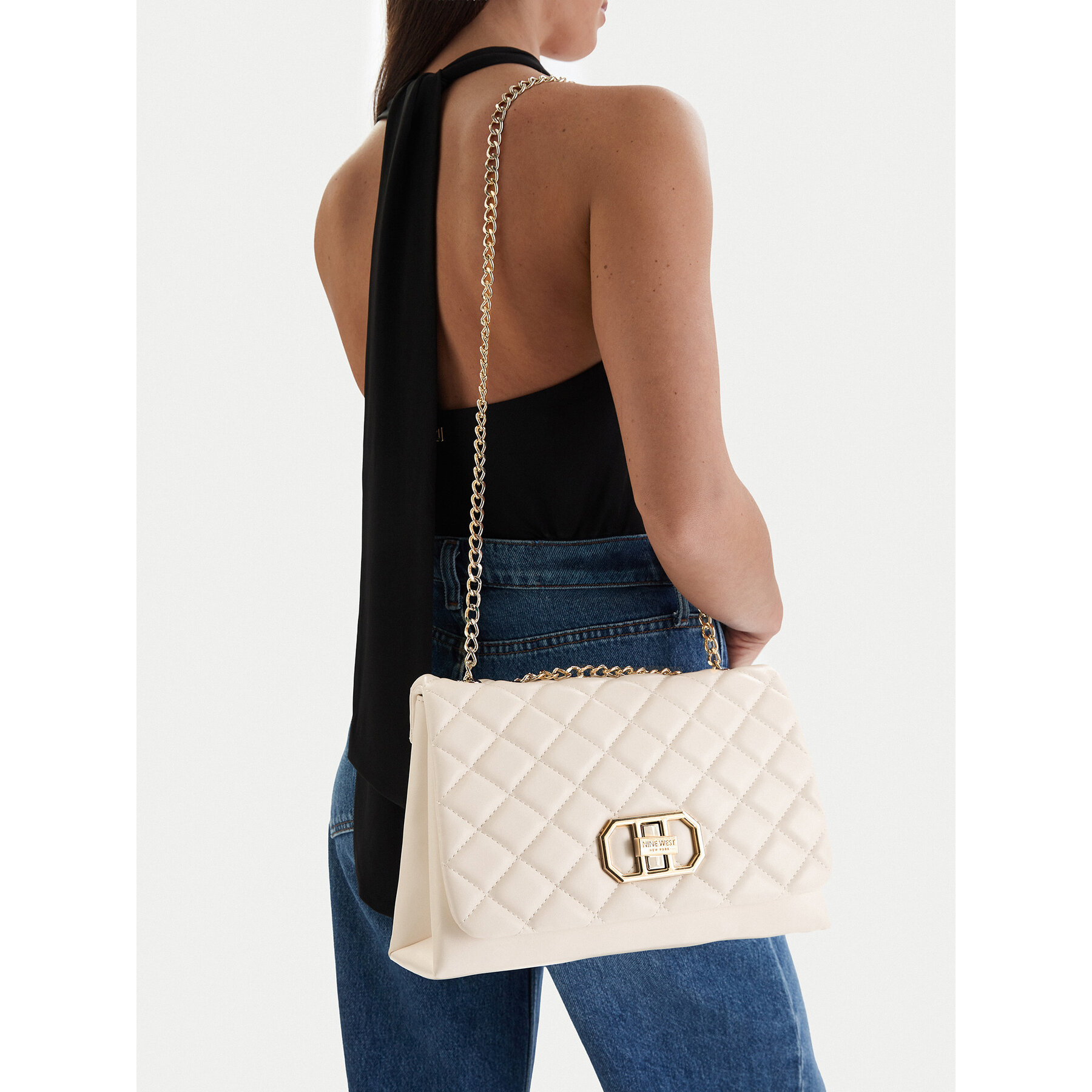 Geantă Nine West CEO-Blanca-LDA8701 Alb