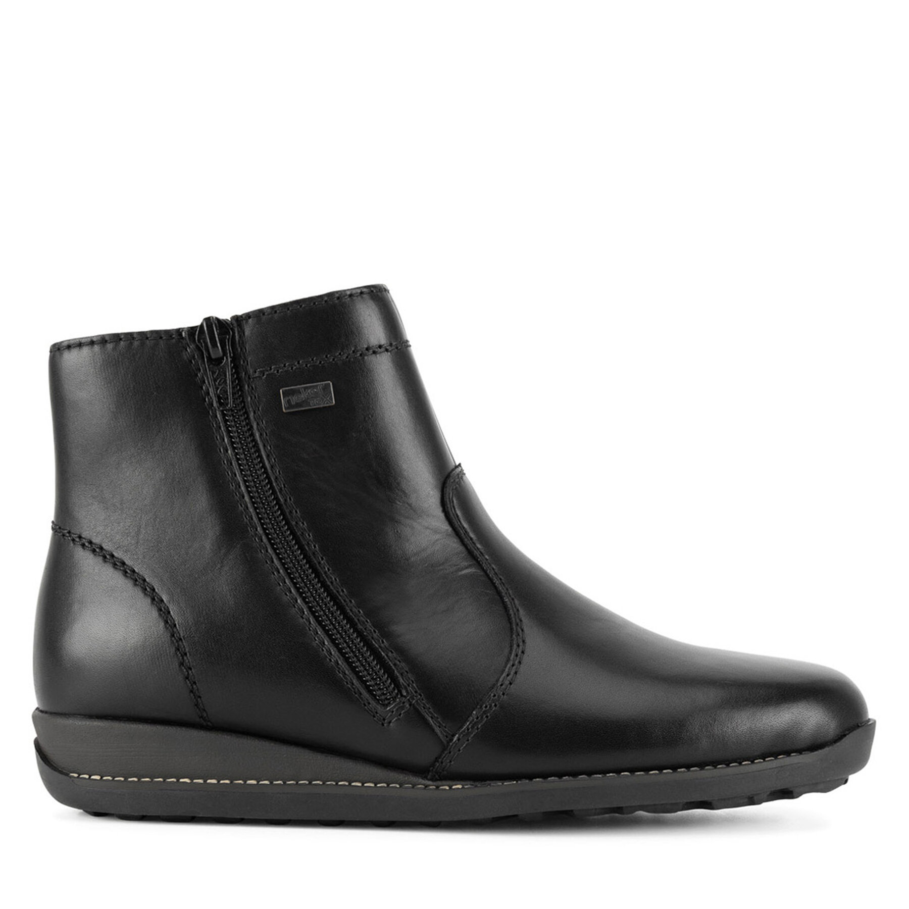 Damen Stiefeletten Rieker, Schuhgröße 38, Schwarz, 98252-01
