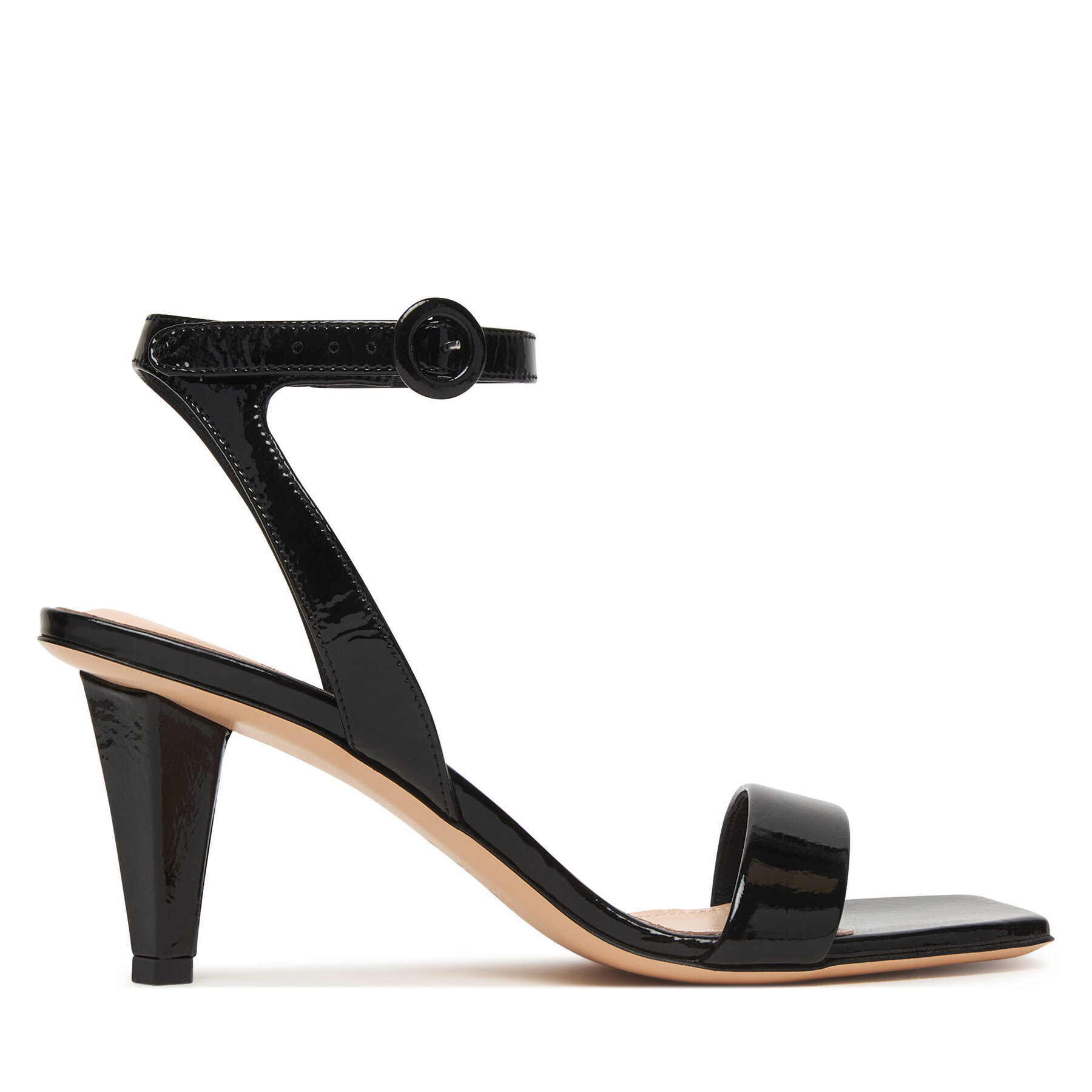 Sandale AGL Celia D689006PCPLUME0000 Negru