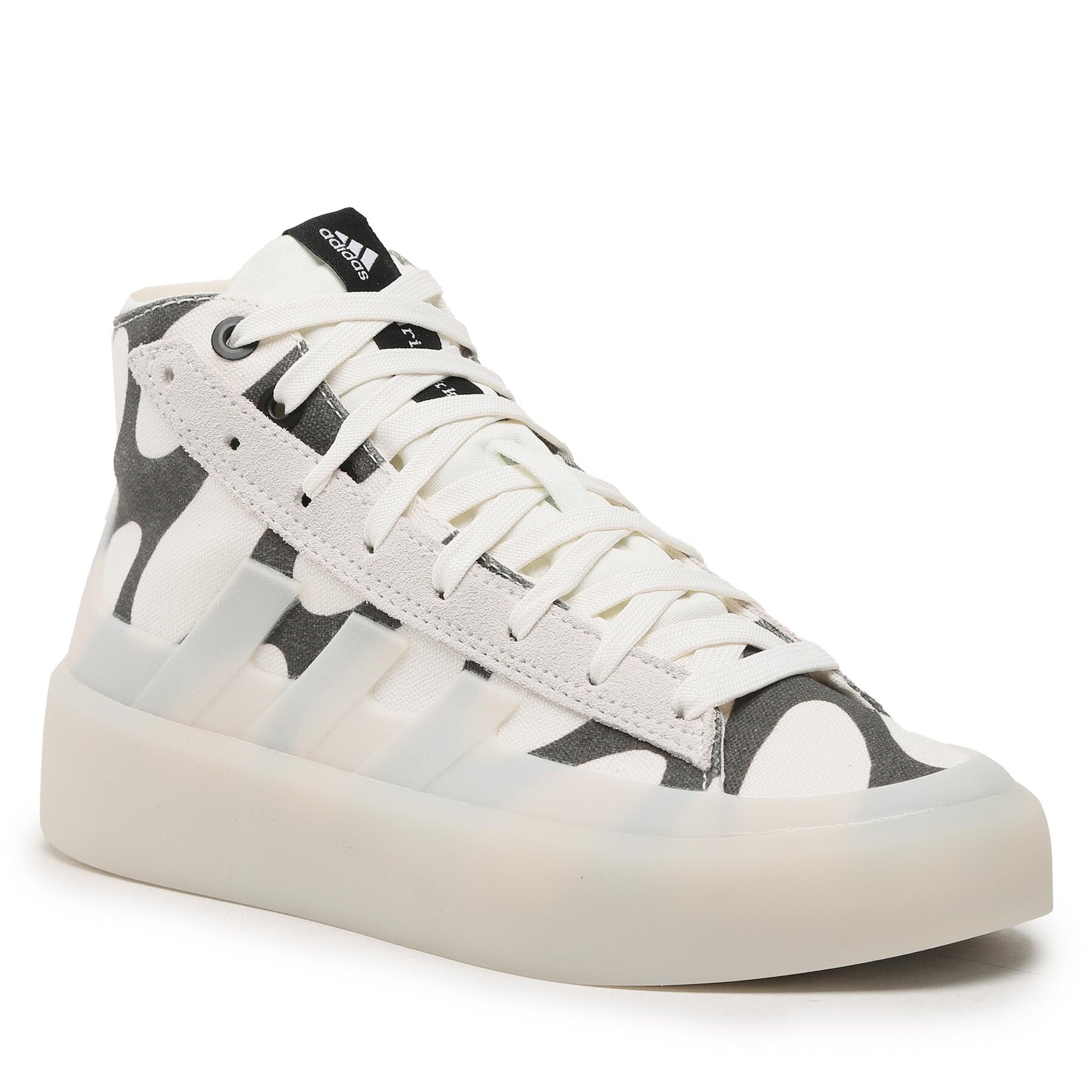 Pantofi adidas Marimekko x ZNSORED Lifestyle Skateboarding Sportswear Capsule Collection Mid-Cut Shoes HP5994 Negru
