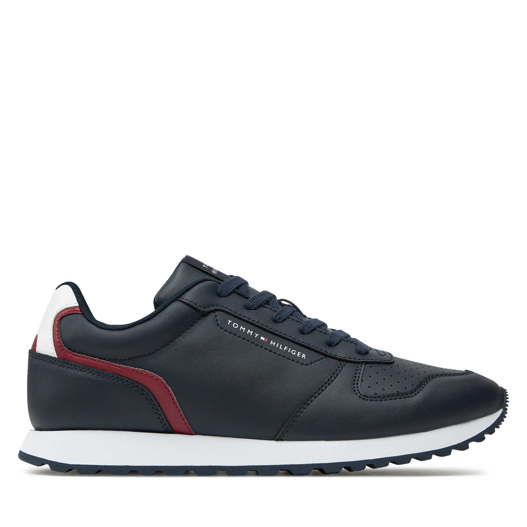 Αθλητικά Tommy Hilfiger New Runner Eva Mix Lth Flag FM0FM05453 Σκούρο μπλε