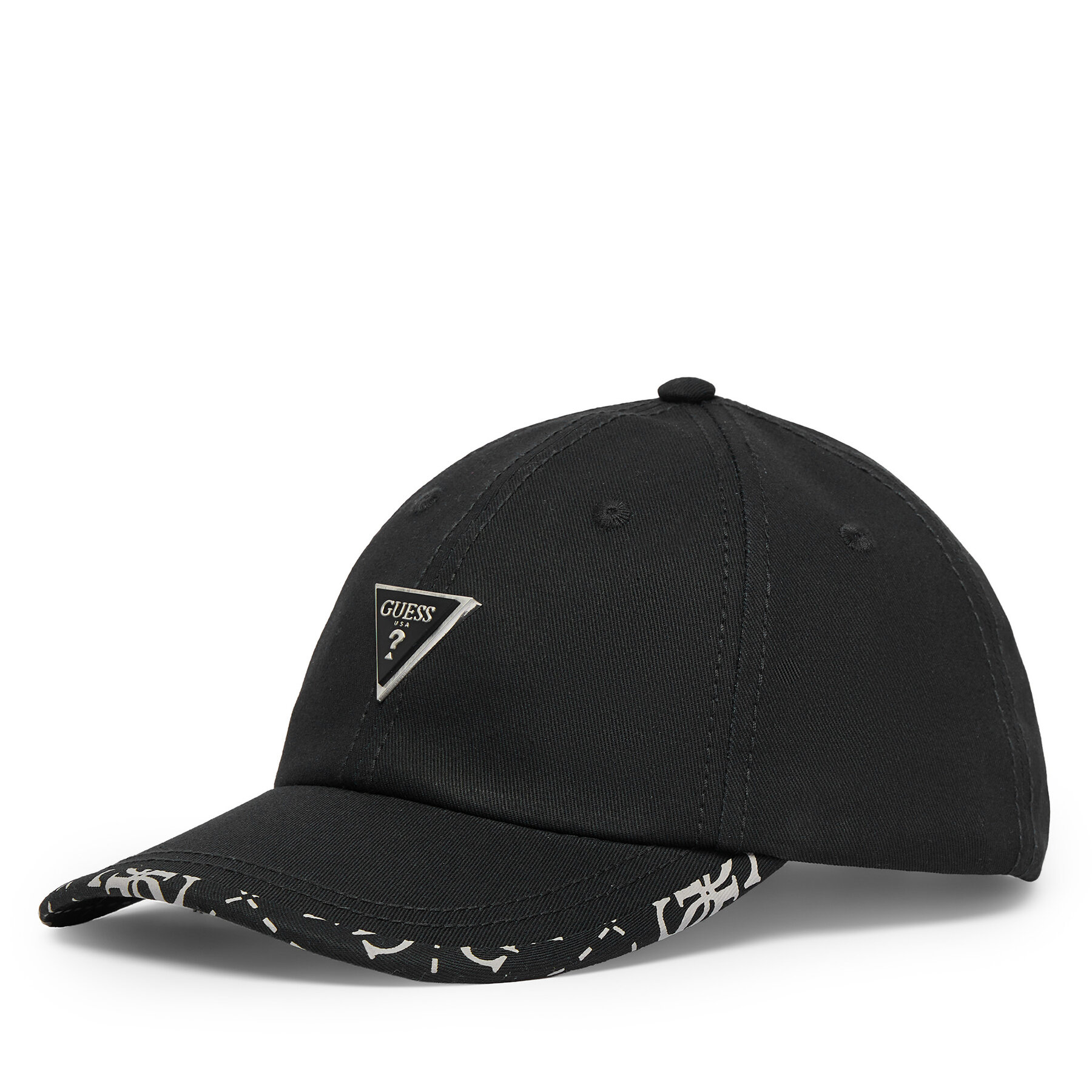 Шапка с козирка Guess AM9654 COT01 Черен