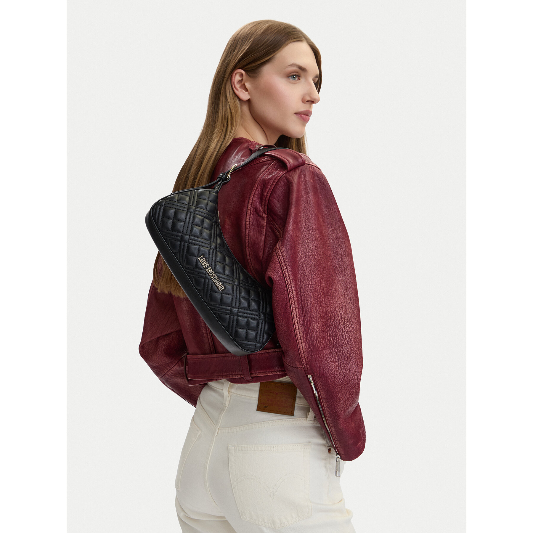 Geantă LOVE MOSCHINO JC4142PP0OLA0000 Negru