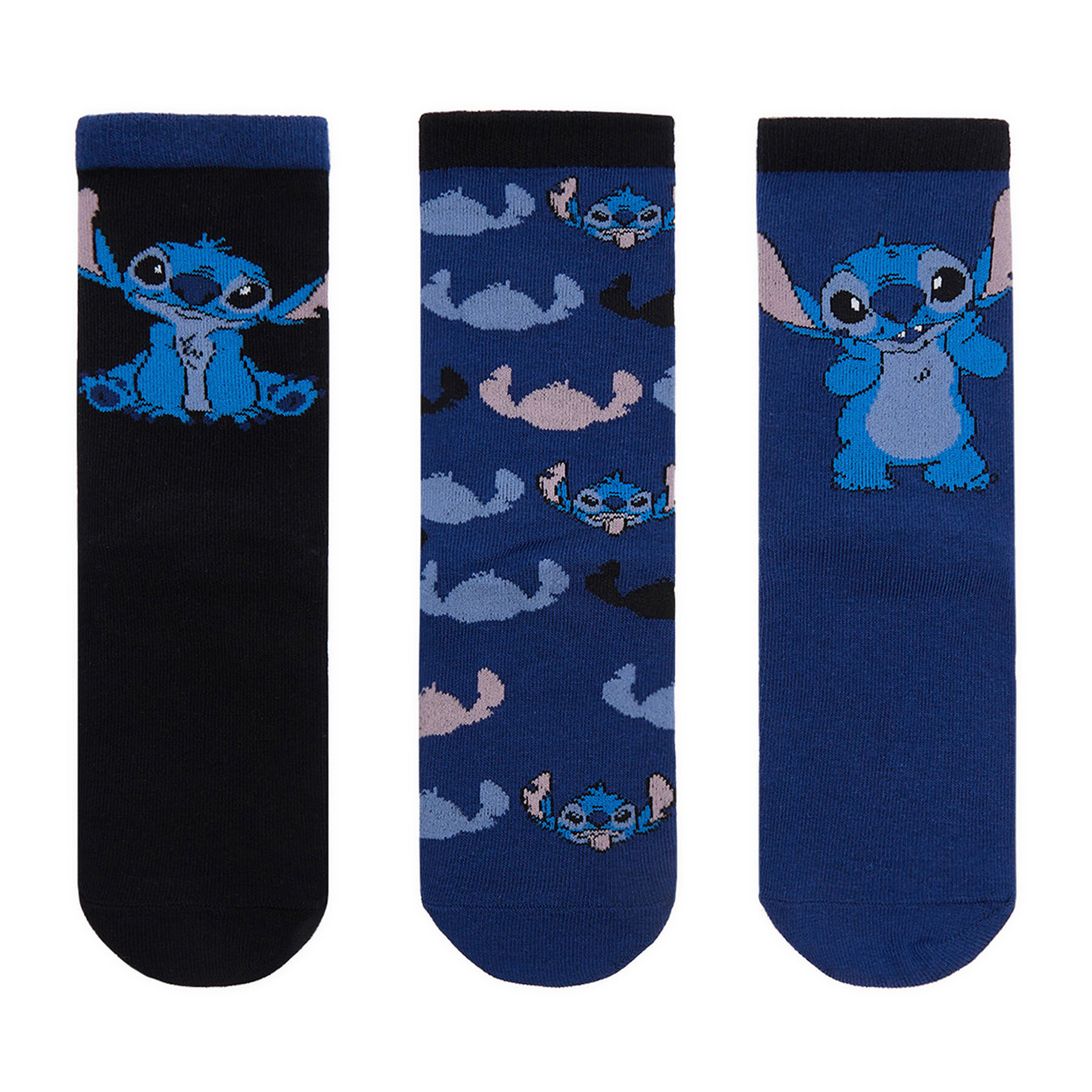Dlhé ponožky Disney Classics CEO-ACCCS-AW25-219DCLS(3-PACK) Čierna