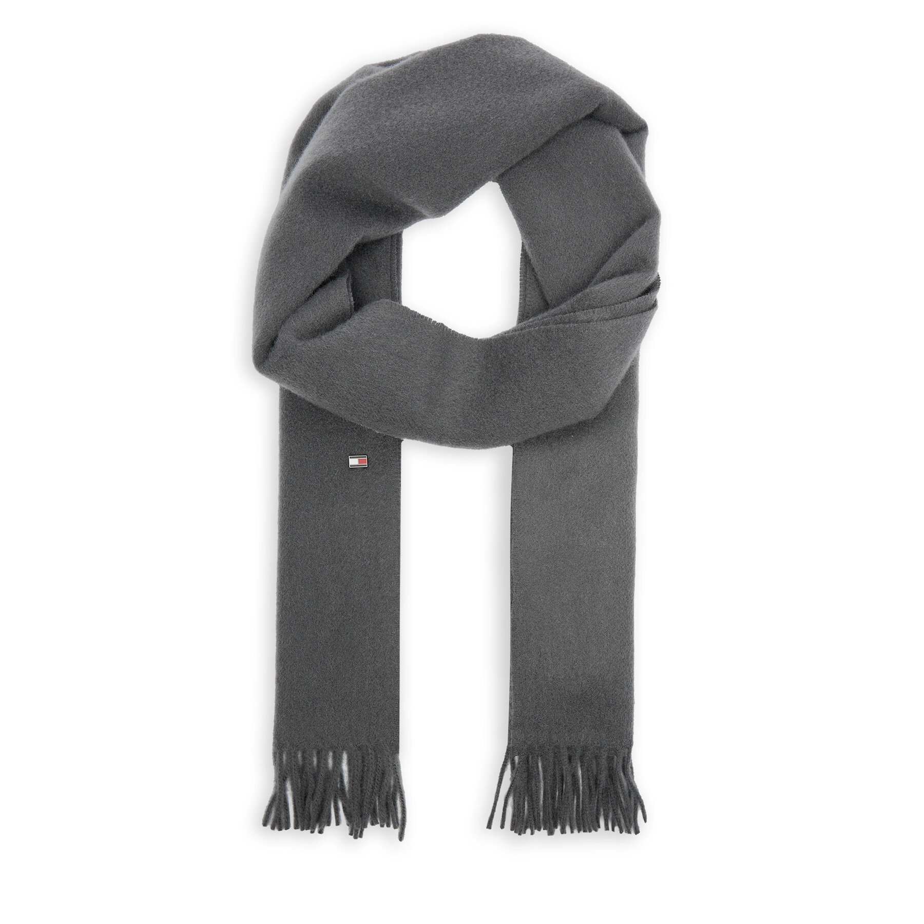 Зимен шал Tommy Hilfiger AM0AM12841 Сив