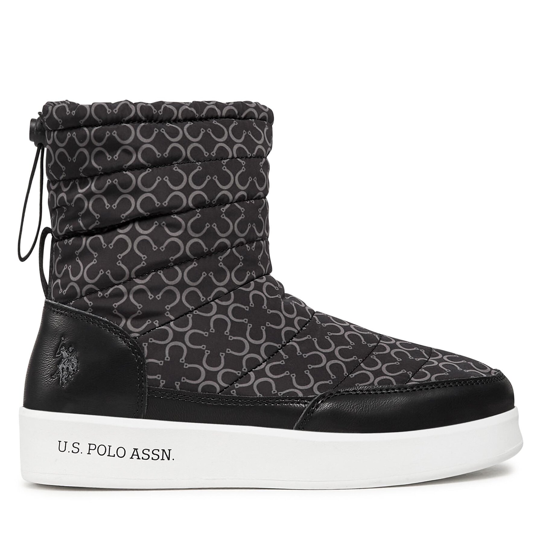 Snehule U.S. Polo Assn. VEGY006 Čierna