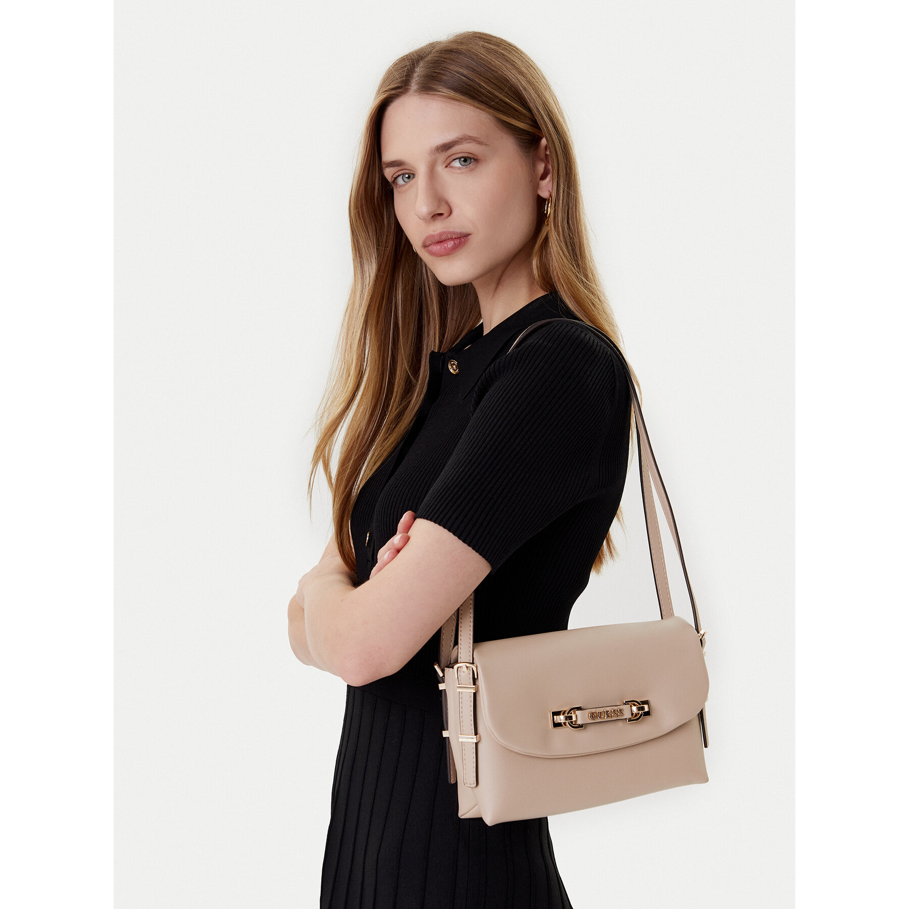 Torbica Guess Lefia HWBG96 44190 Bež