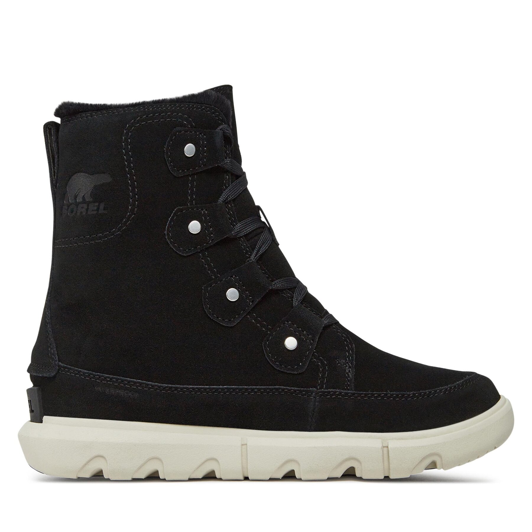 Donna Stivali da neve Sorel, Taglia 36, Nero, Explorer Next Joan Wp NL5031-010, taglia : 36