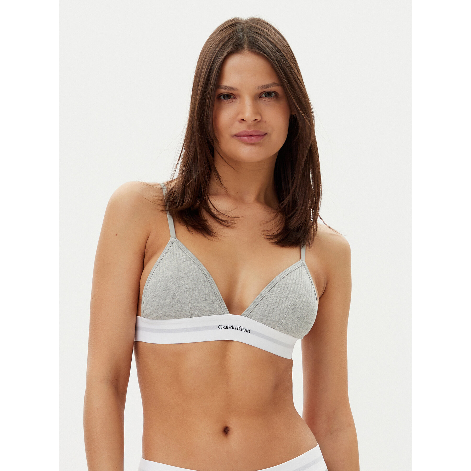 Calvin Klein Underwear Reggiseno Bralette LV00QF8248 Grigio