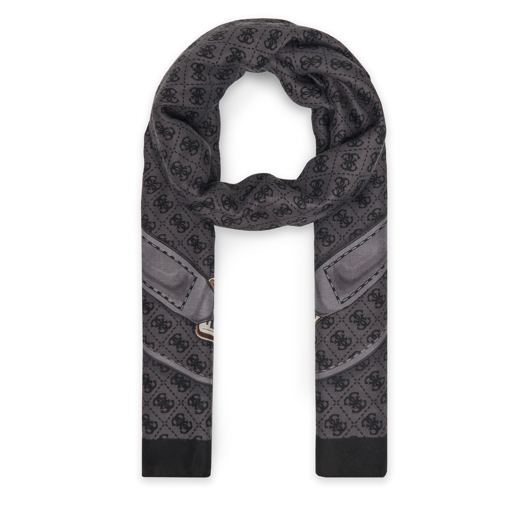 Fular Guess AW5413 POL03 Negru