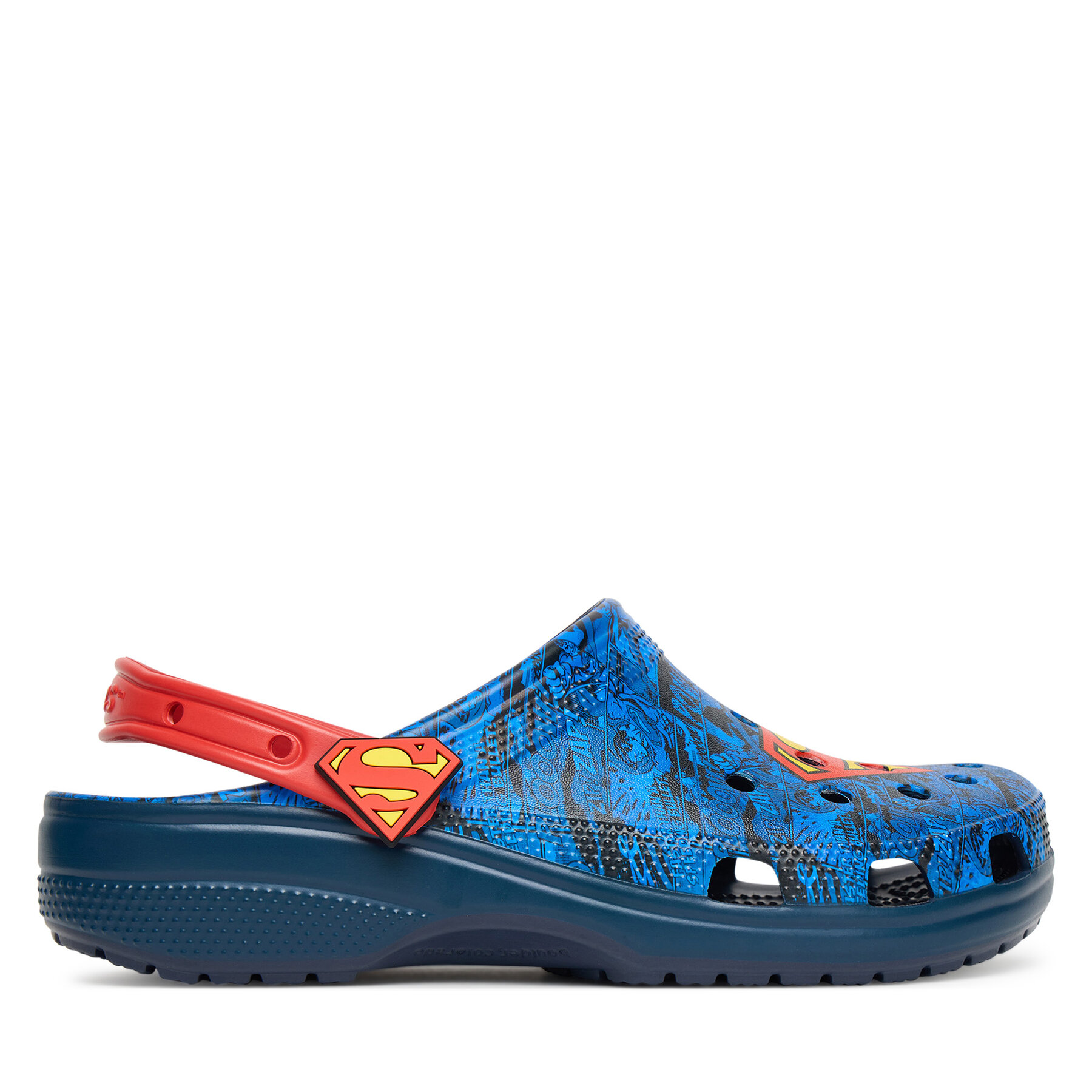 Crocs Unisex Papucs, Méret: 41/42, Kék, Superman Classic Clog 211131