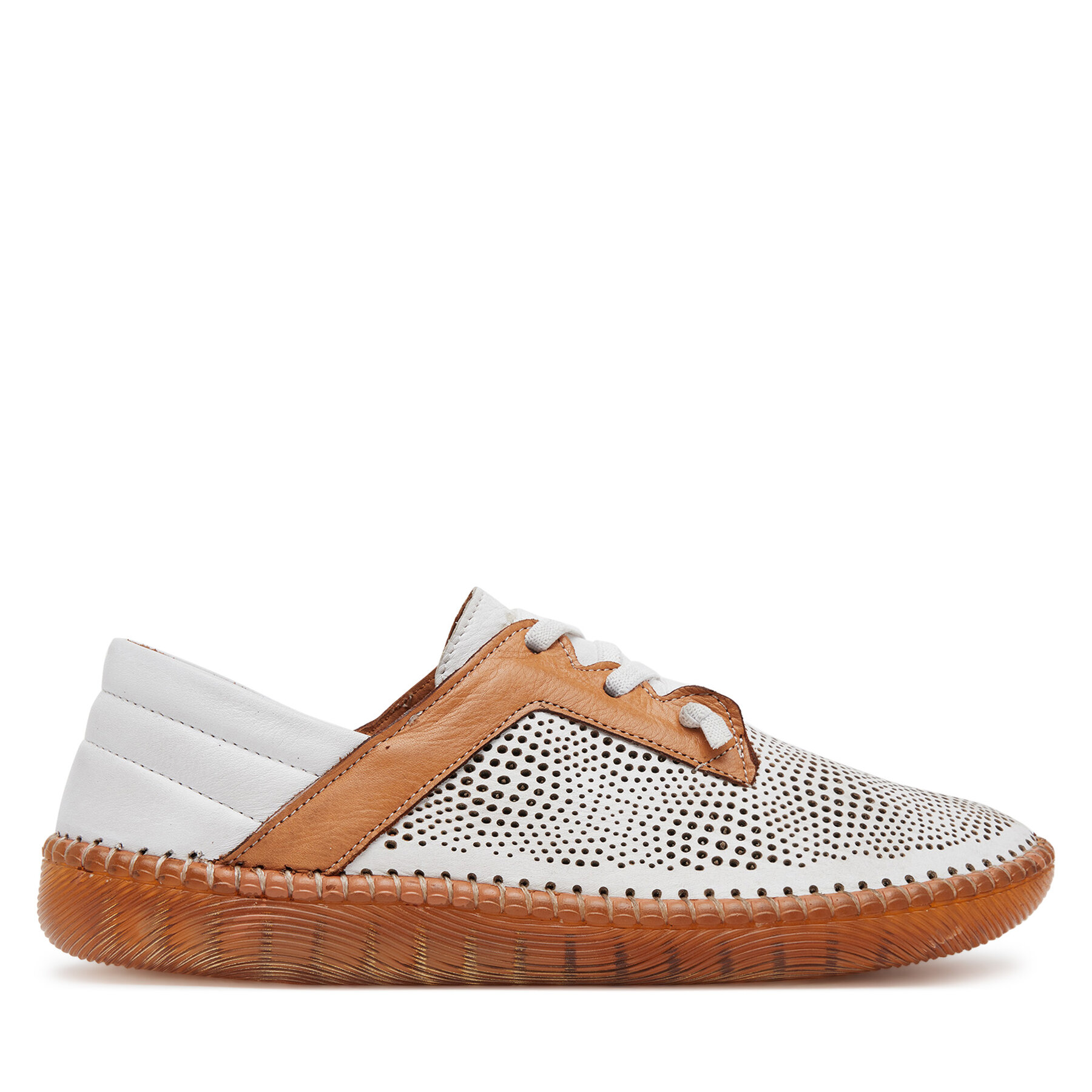 Pantofi Manitu 840074 Alb