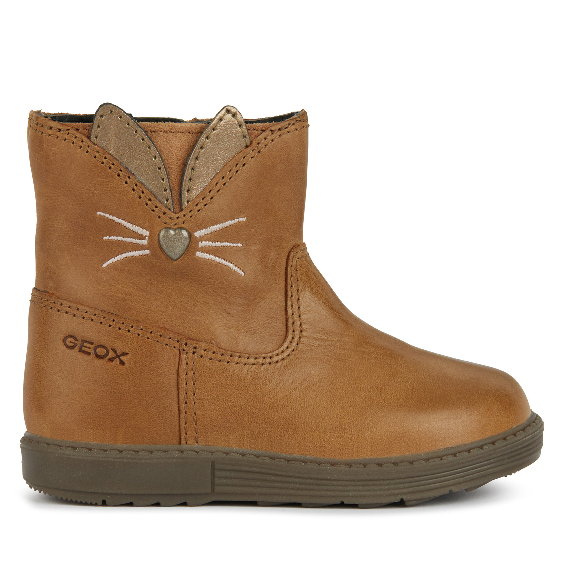 Dziecięce Kozaki Geox, Rozmiar 21 Brązowy B Hynde Girl B362FB 0CLNF C6627 M