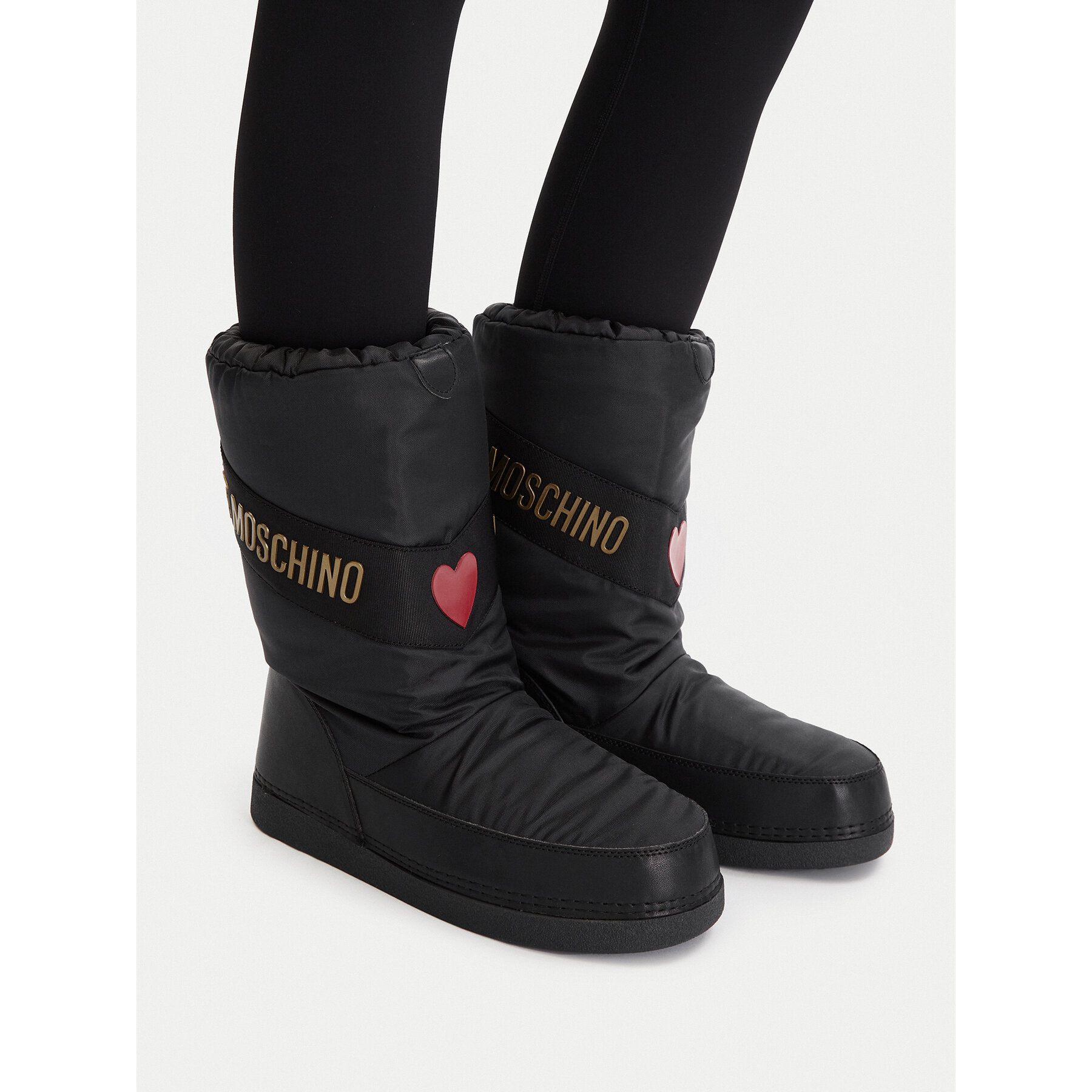 LOVE MOSCHINO Μπότες Χιονιού LOVE MOSCHINO JA24032G1NISY000 Μαύρο
