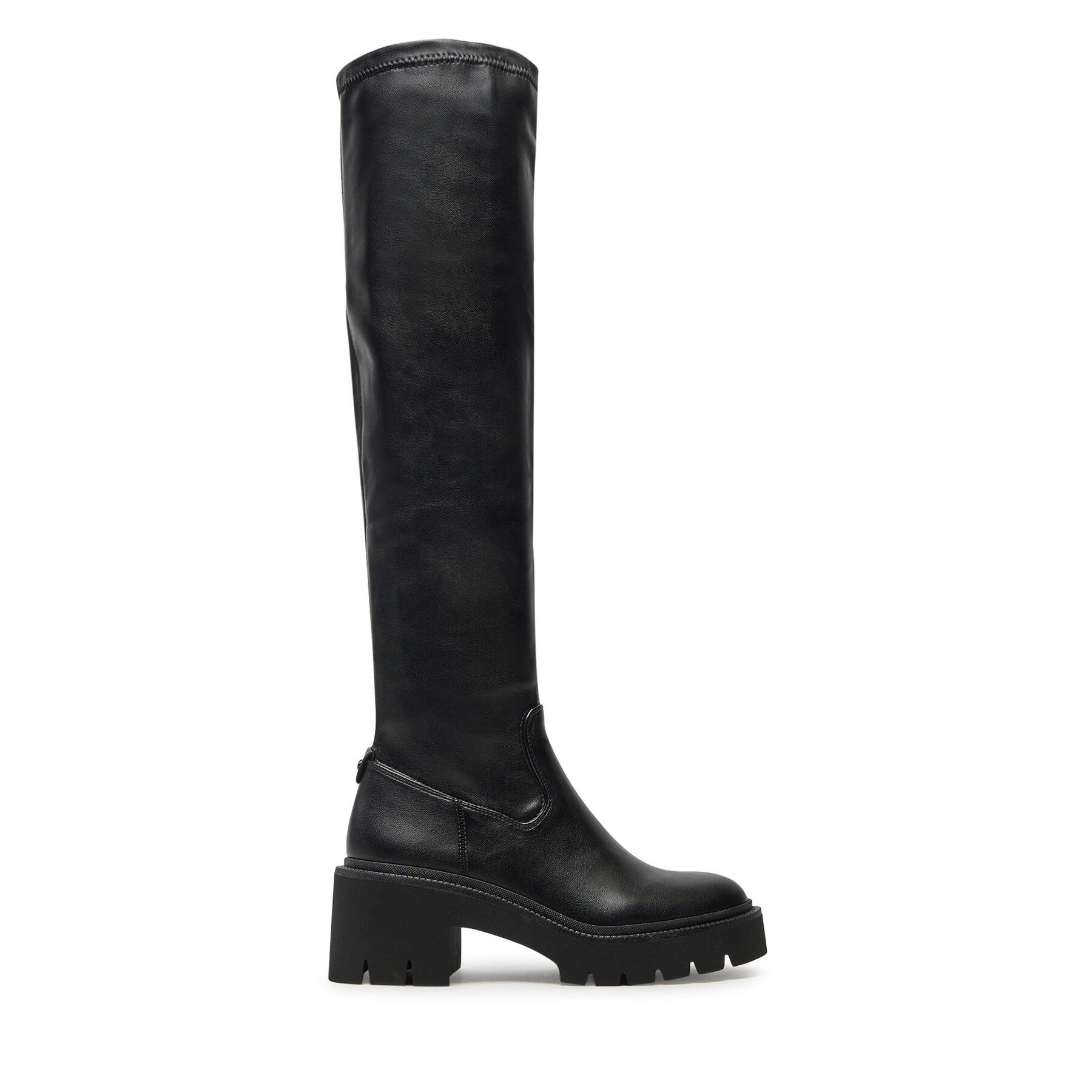 Cizme lungi muschetar Tamaris 1-25621-43 Negru