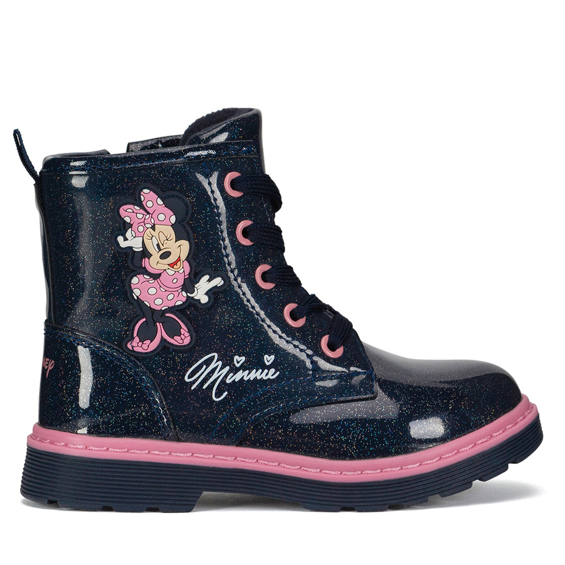 Šnurovacia obuv Mickey&Friends CM-AW24-324DSTC Tmavomodrá