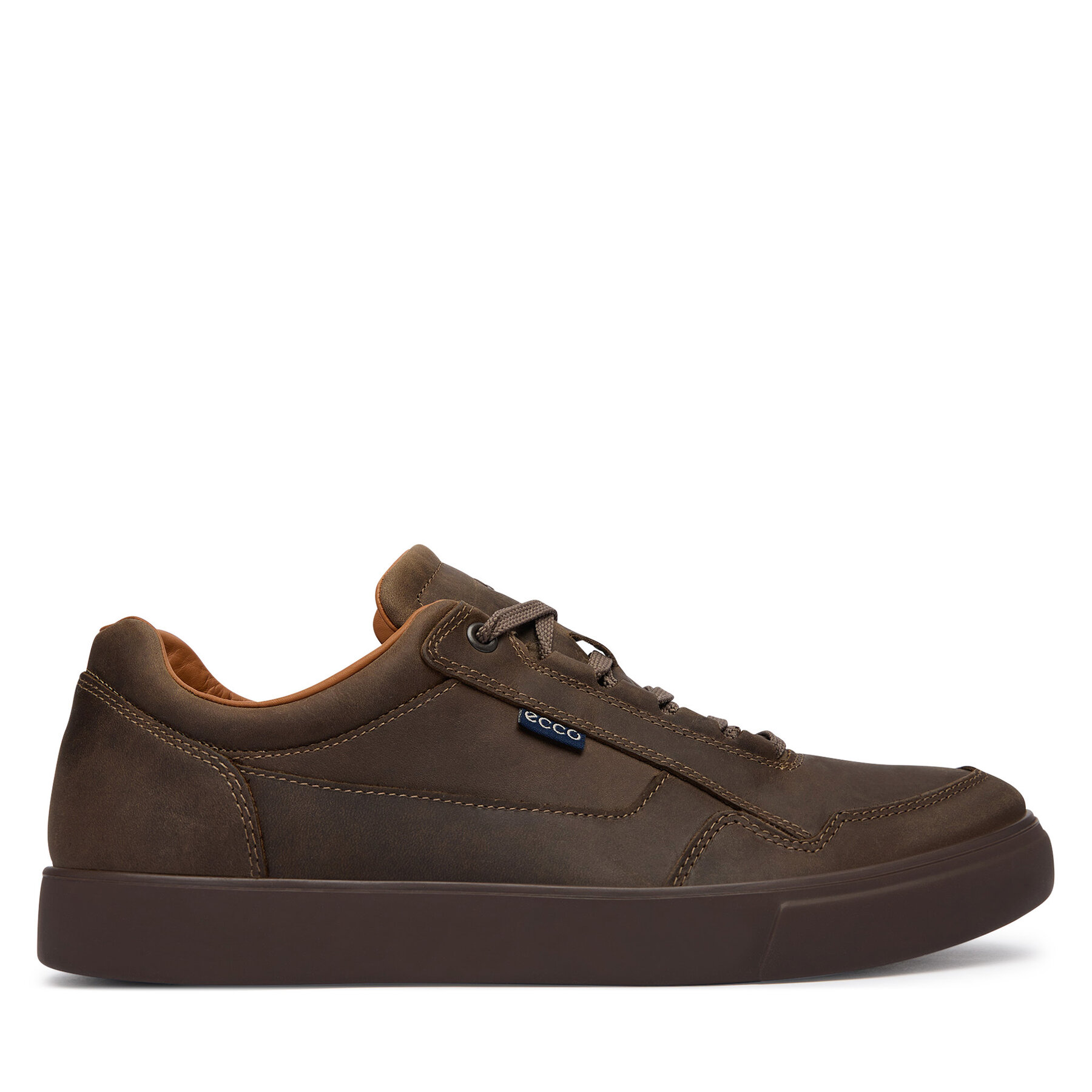 Sneakersy ECCO Soft 10 56014402559 Tmavě hnědá
