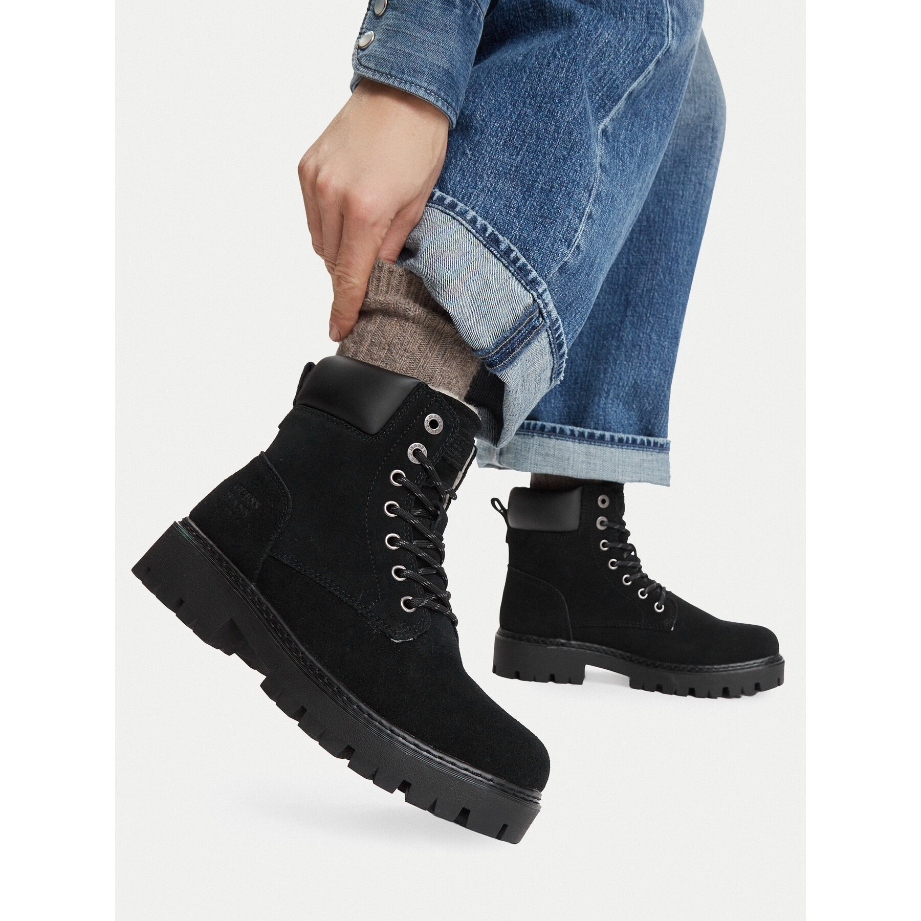Trappers Guess Jeans EO-V12-1303 Negru