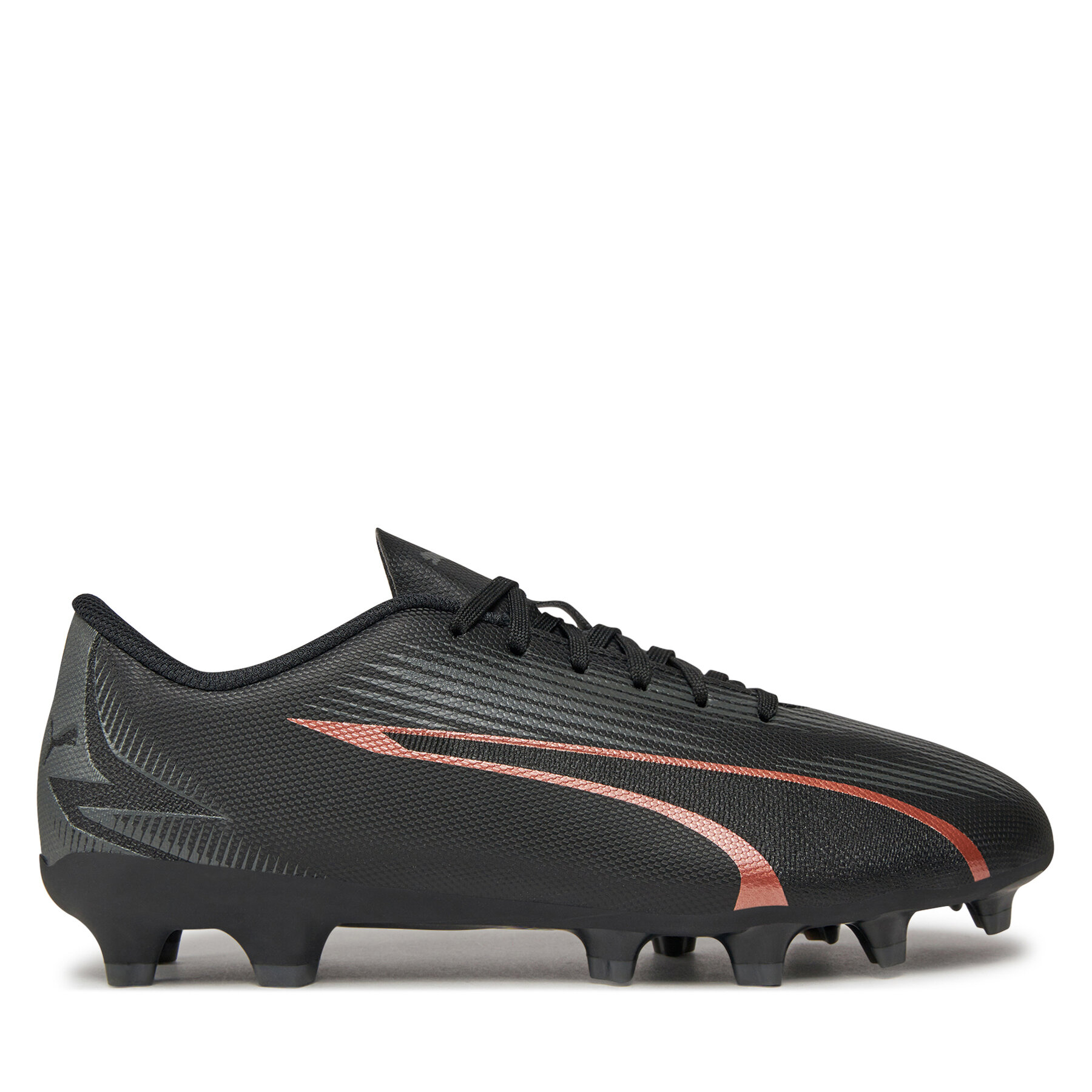 Unisex Futball cipők Puma, Méret: 37.5, Fekete, Ultra Play Fg/Ag Jr 107775 02