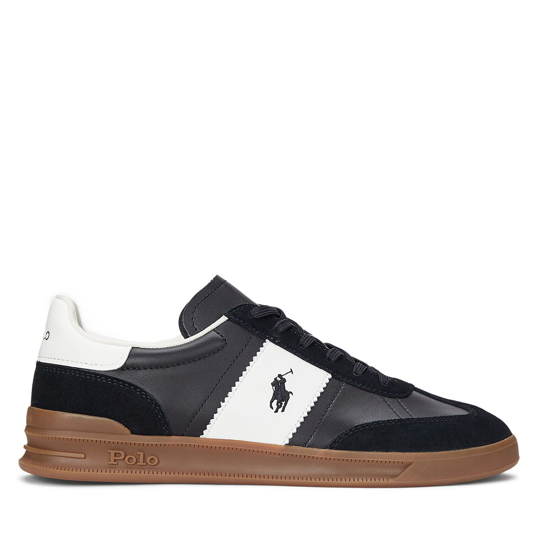 Sneakersy Polo Ralph Lauren Heritage Aera 809956119001 Čierna