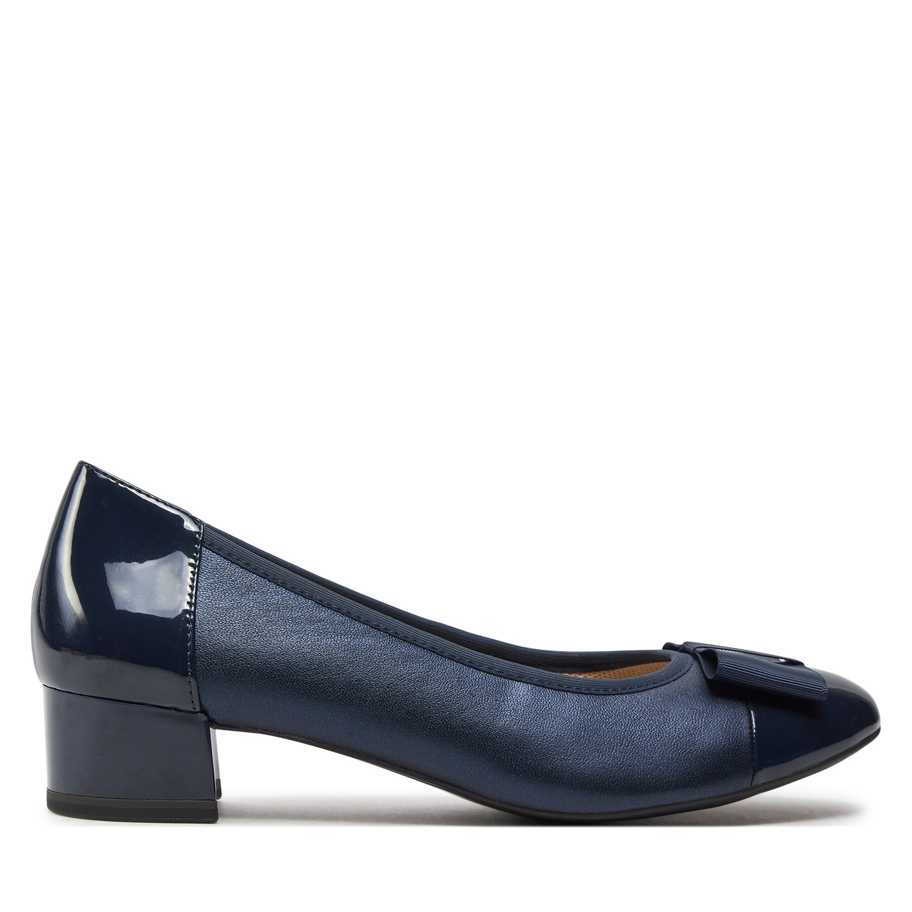 Damen Ballerinas Caprice, Schuhgröße 37_5, Dunkelblau, 9-22307-42