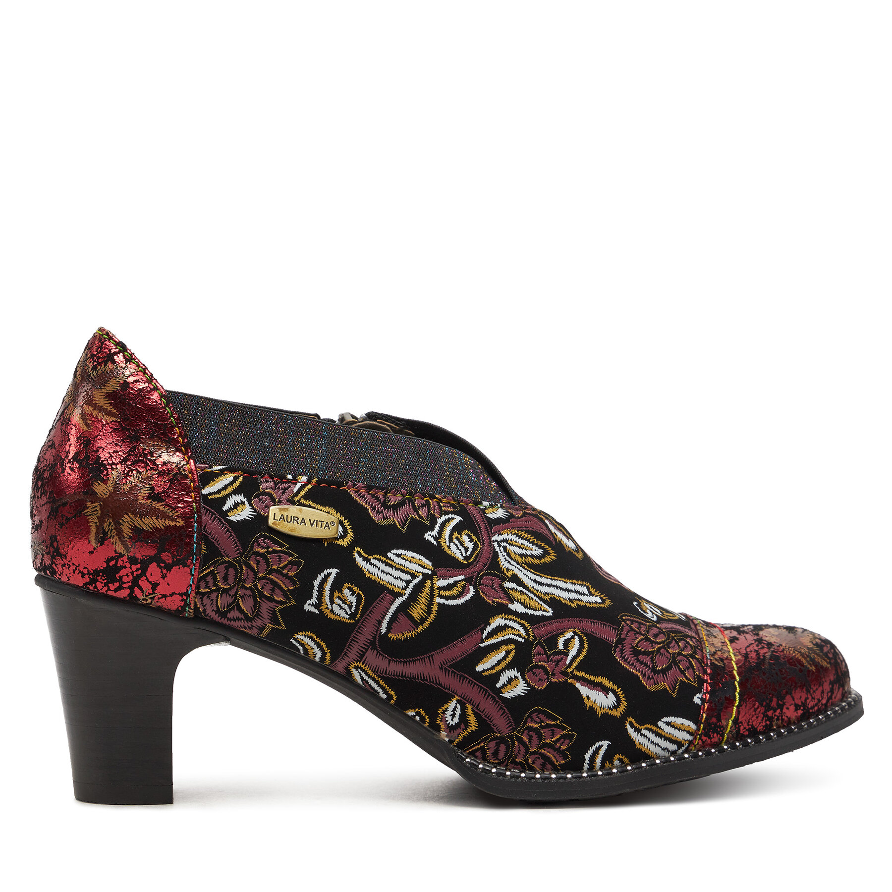 Zapatos hasta el tobillo Laura Vita Elcodieo 42 Rojo