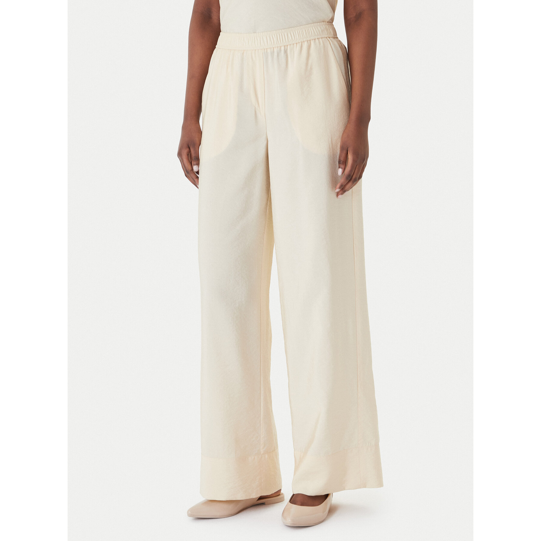 Marella Stoffhose Eremi 2613131154 Beige Regular Fit