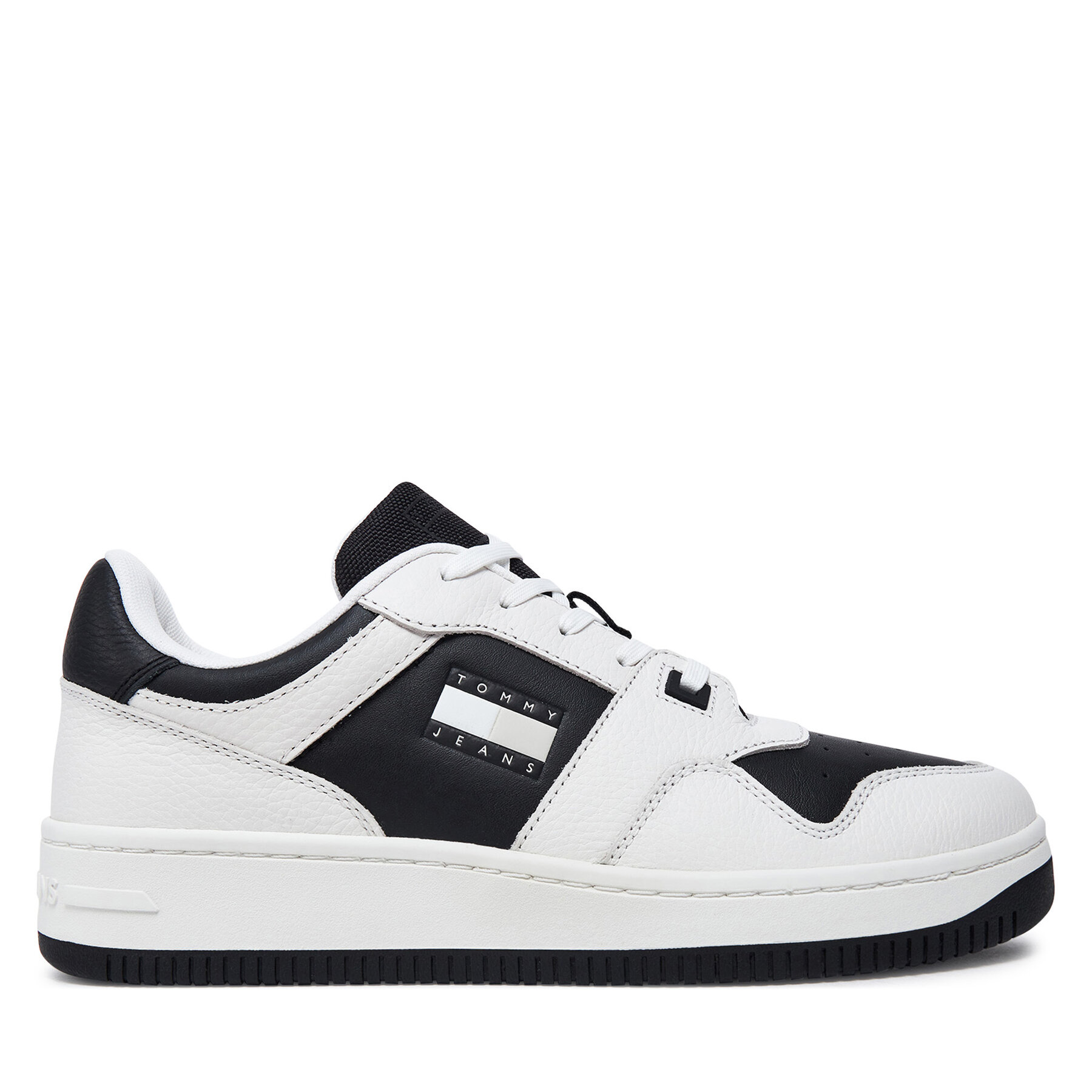 Pánske Sneakersy Tommy Jeans, Rozmer: 43, Biela, Tjm Retro Basket Cupsole Tumble EM0EM01513