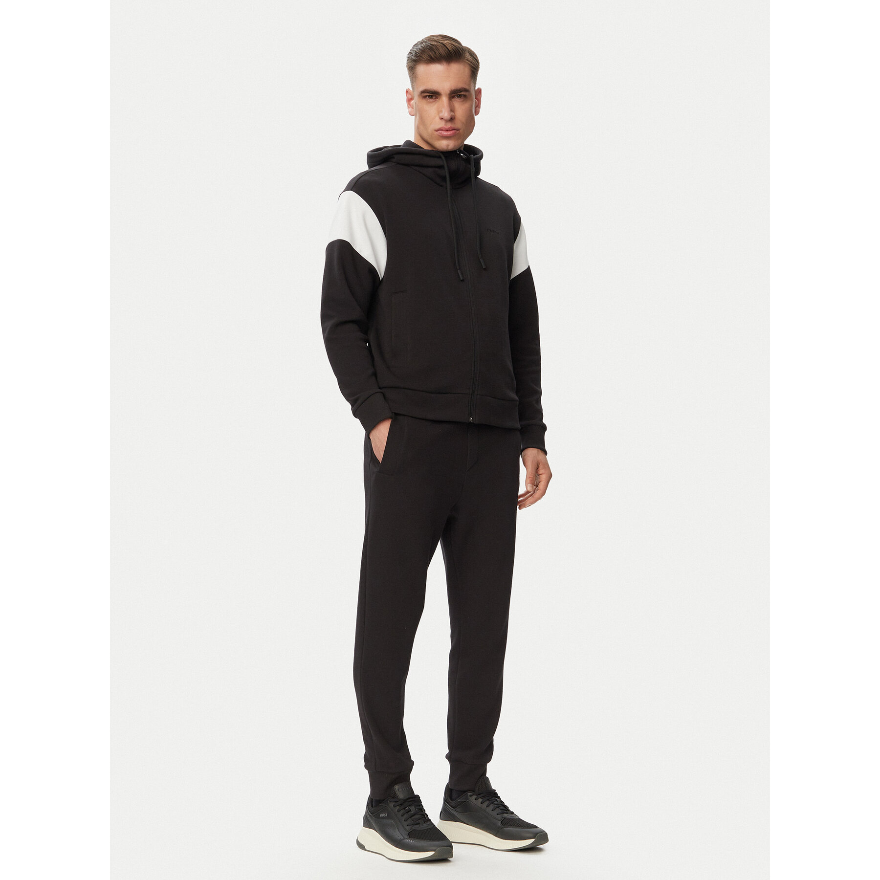 BOSS Jogginganzug SW 50569918 Schwarz Regular Fit