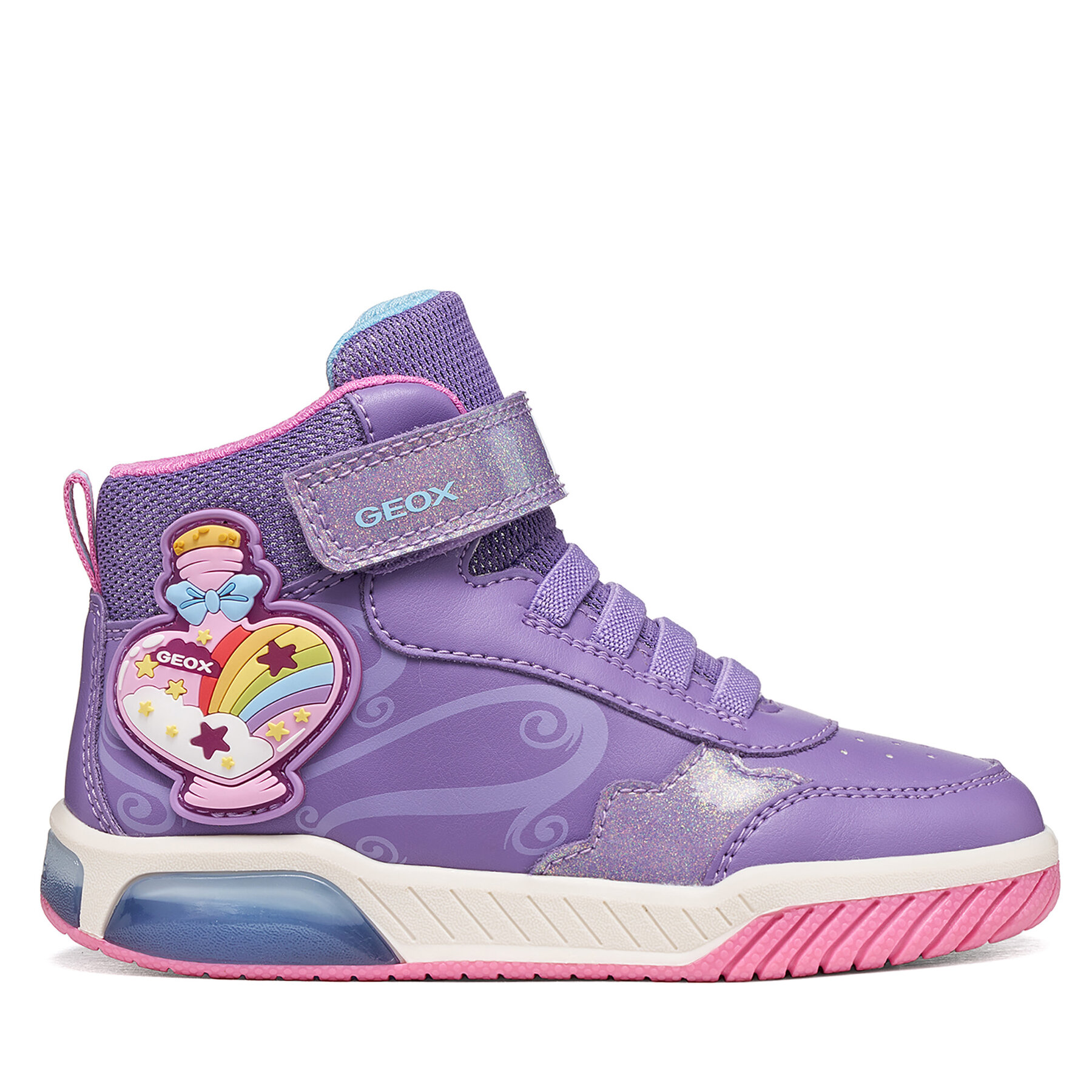 Sneakers Geox J Inek Girl J56ASA 0BCKC C8371 D Violet