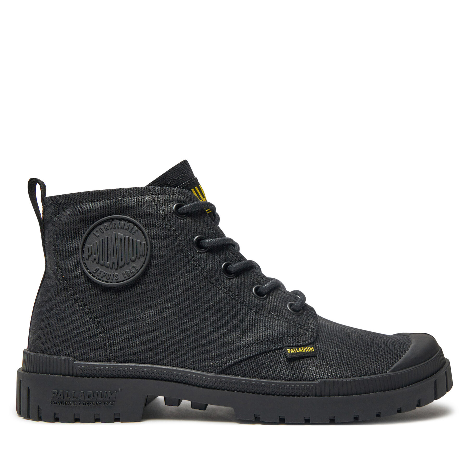 Plátěnky Palladium Pampa Sp20 Hi Wax 74388-008-M Černá