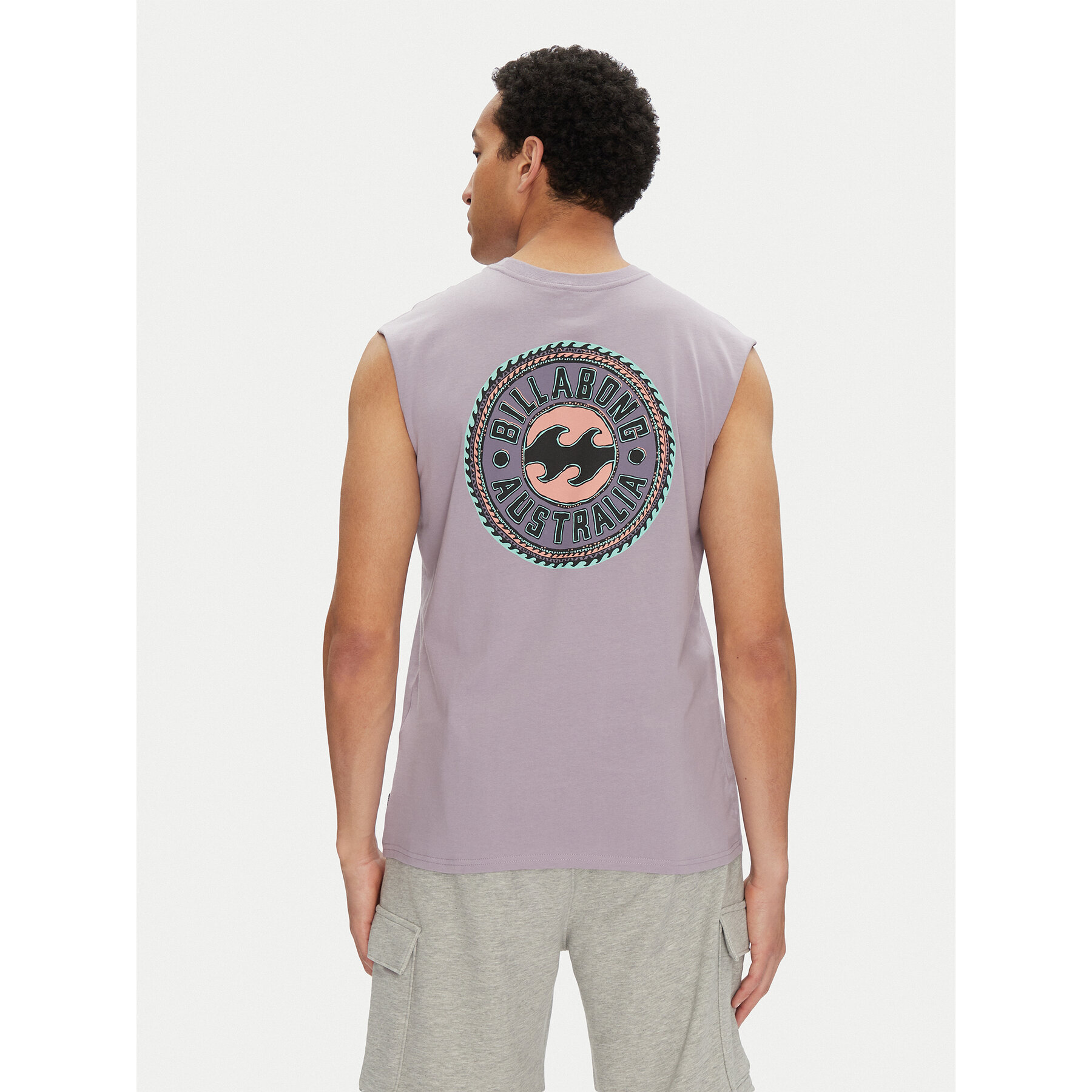 Billabong Trikó EBYZT00305 Lila Regular Fit
