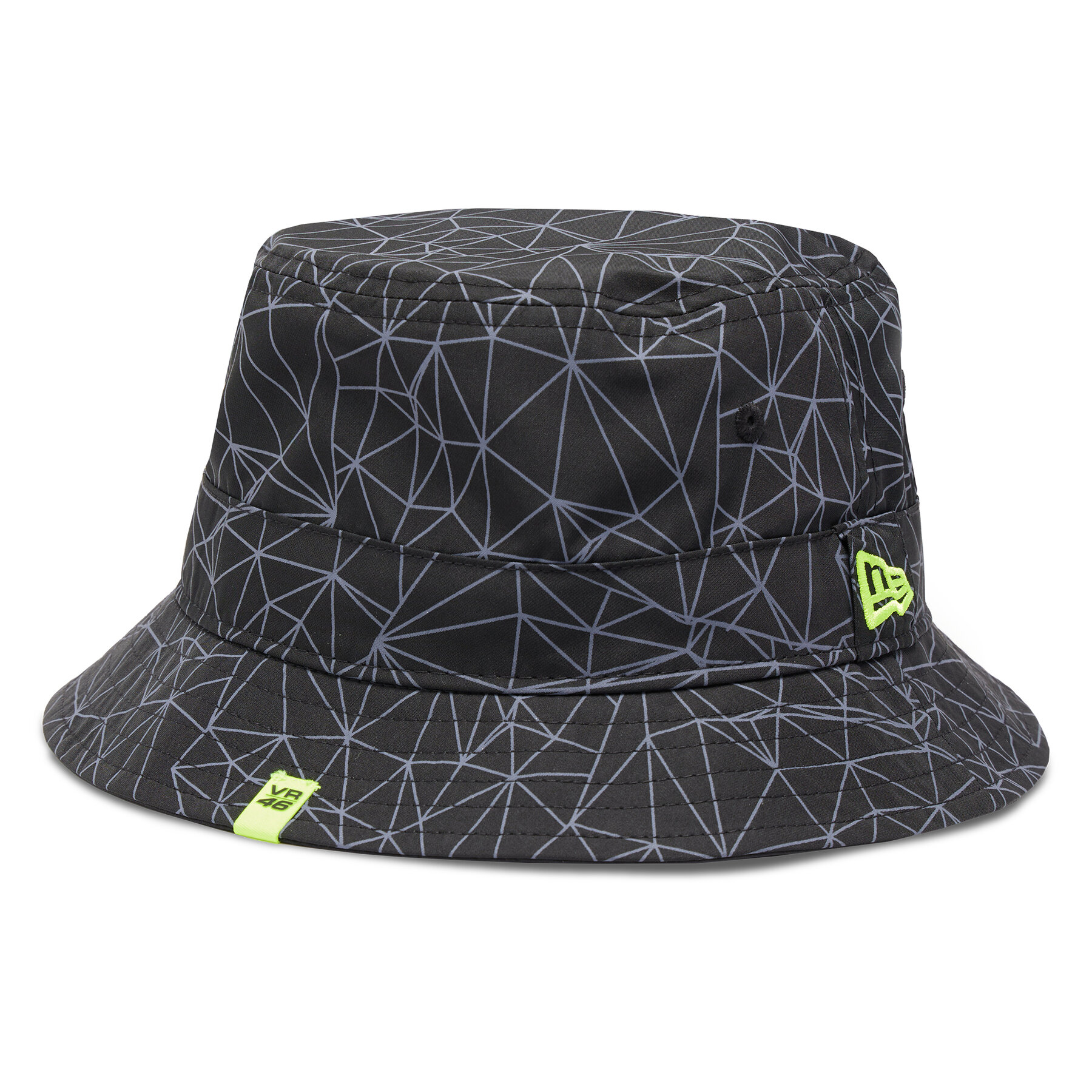New Era VR46 Geometric Print Bucket 60284499 Черен – Капела