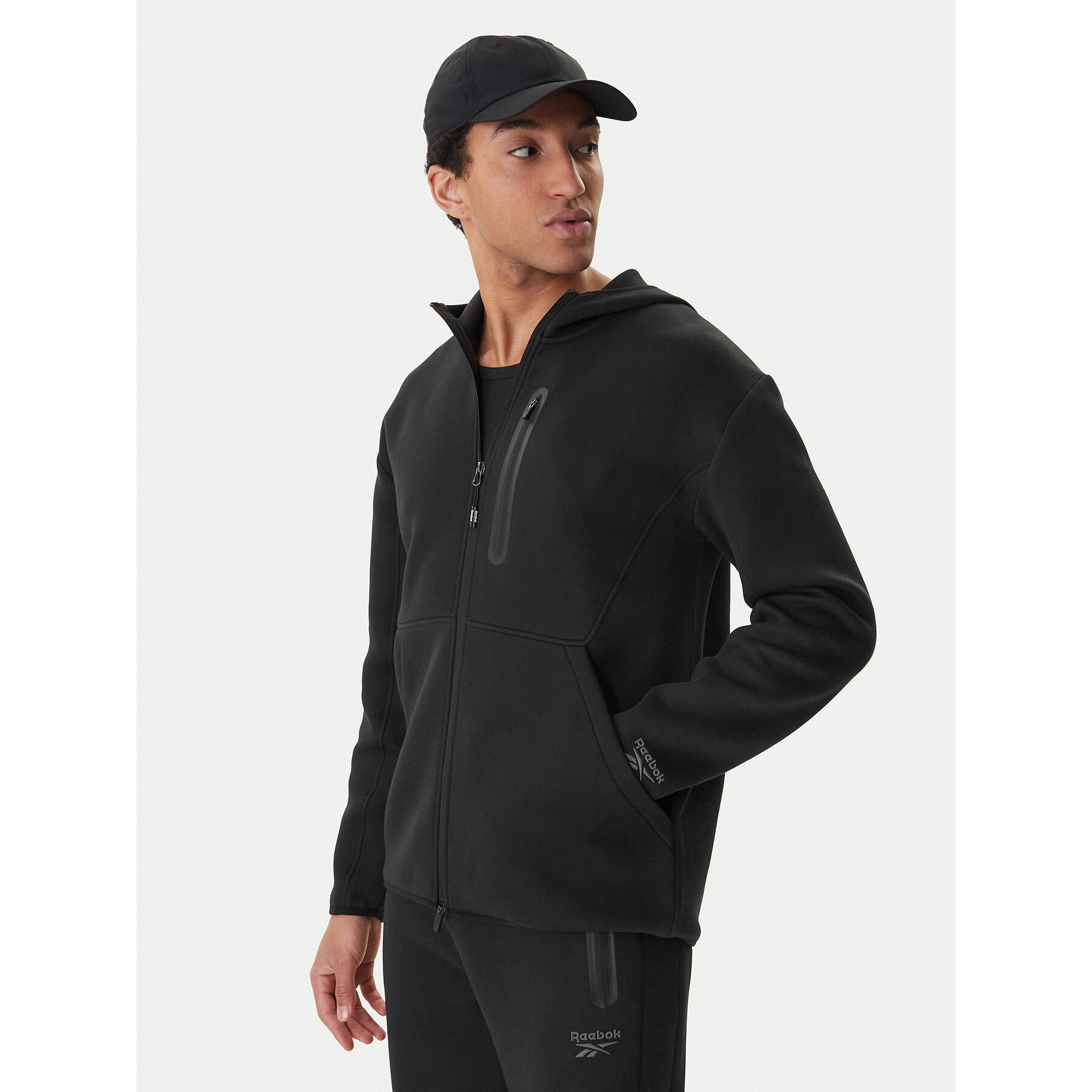 Reebok Sweatshirt Anderson RK25544CCM Schwarz Regular Fit