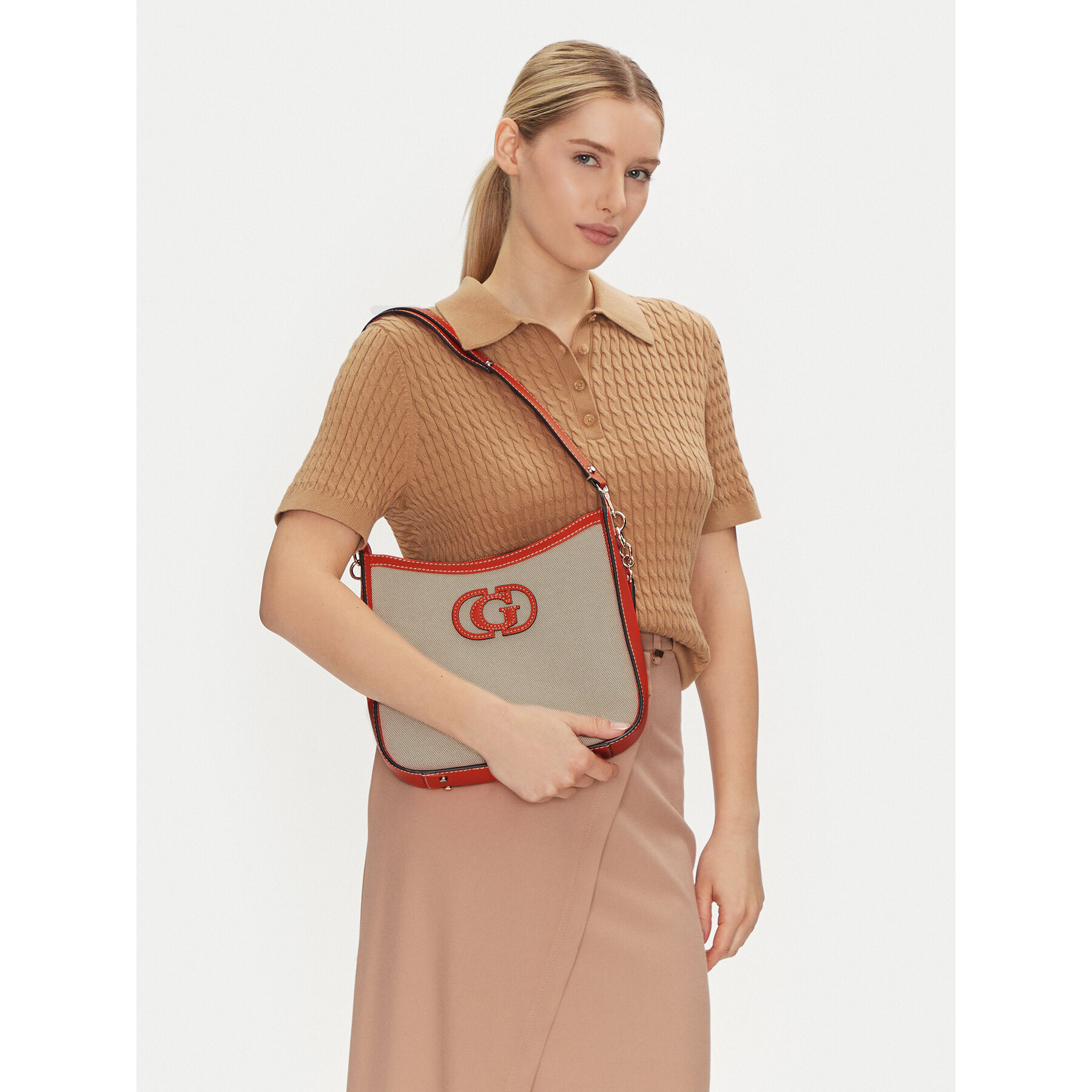 Τσάντα Guess HWAG95 24030 Μπεζ