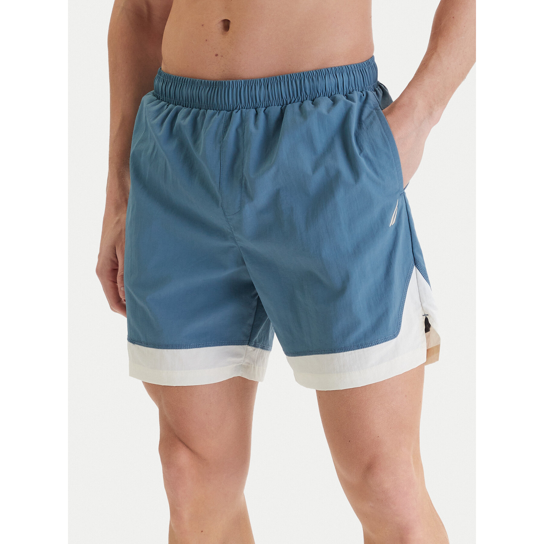 Nautica Badeshorts Paddy Swim NCC04503 Blau Regular Fit