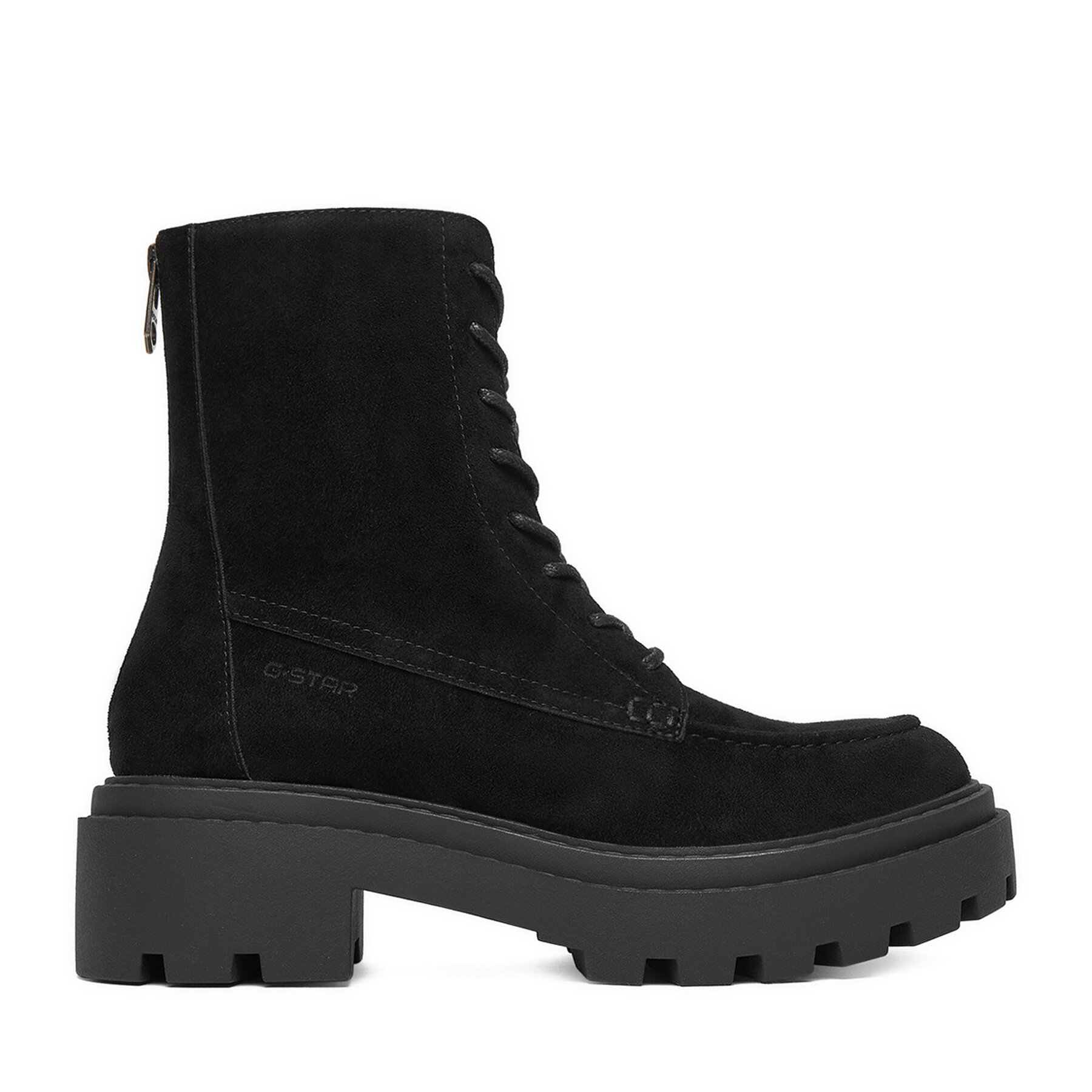 Šnurovacia obuv G-Star Raw EO-LEYLA-HY25713 Čierna