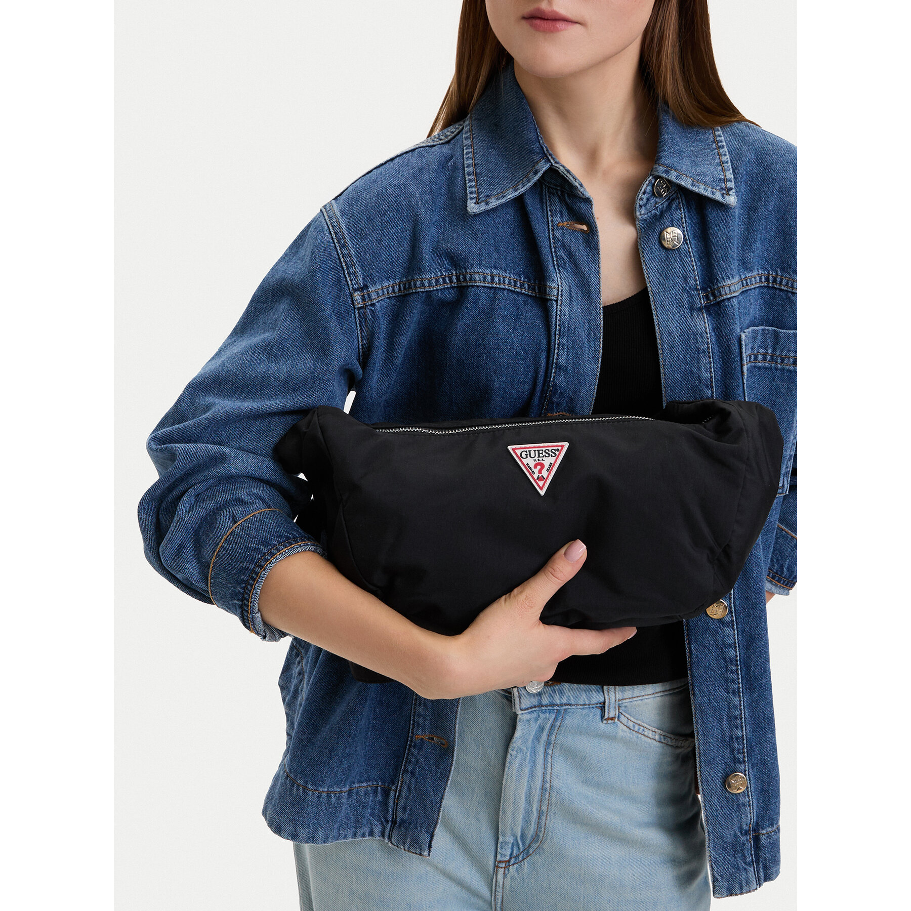 Torbica Guess Jeans CWBEO-GUESS-XC-008-10 Crna
