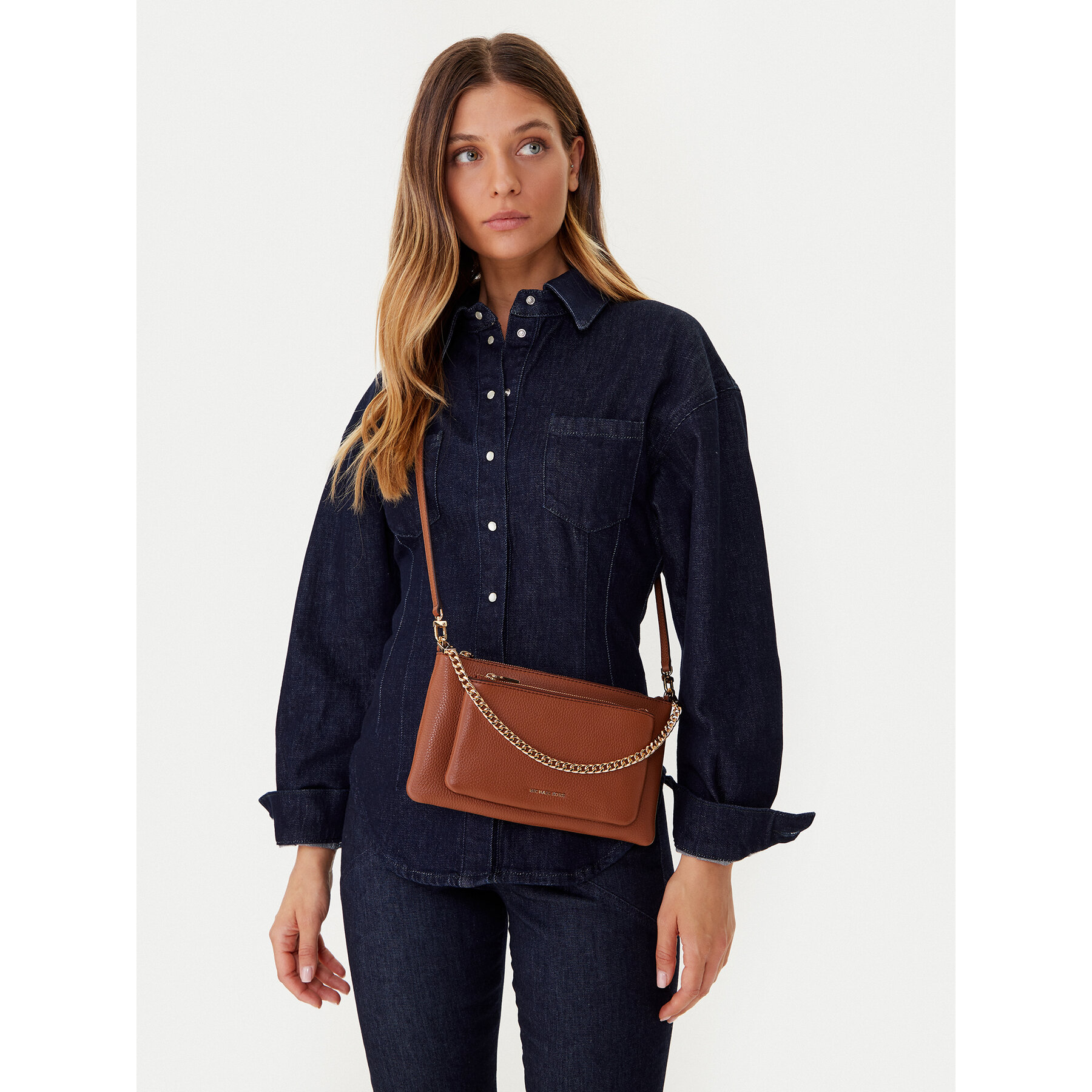 Torbica MICHAEL Michael Kors 32F5GJ6C8L Smeđa