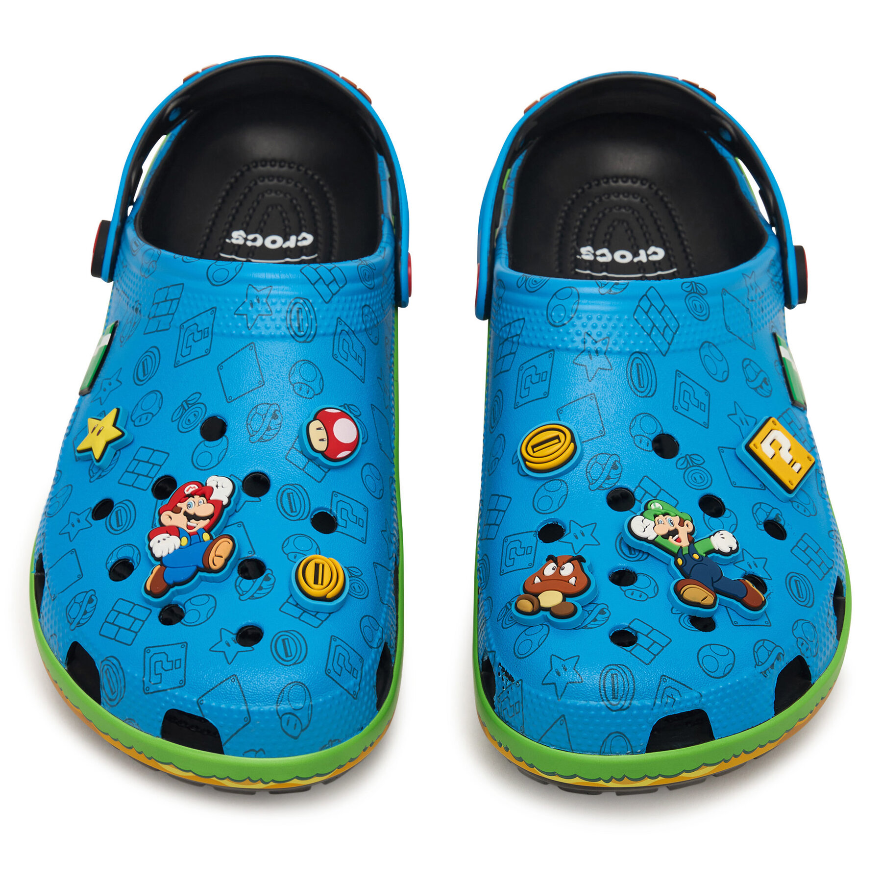 Šľapky Crocs Super Mario Core Classic Clog 212138 Farebná