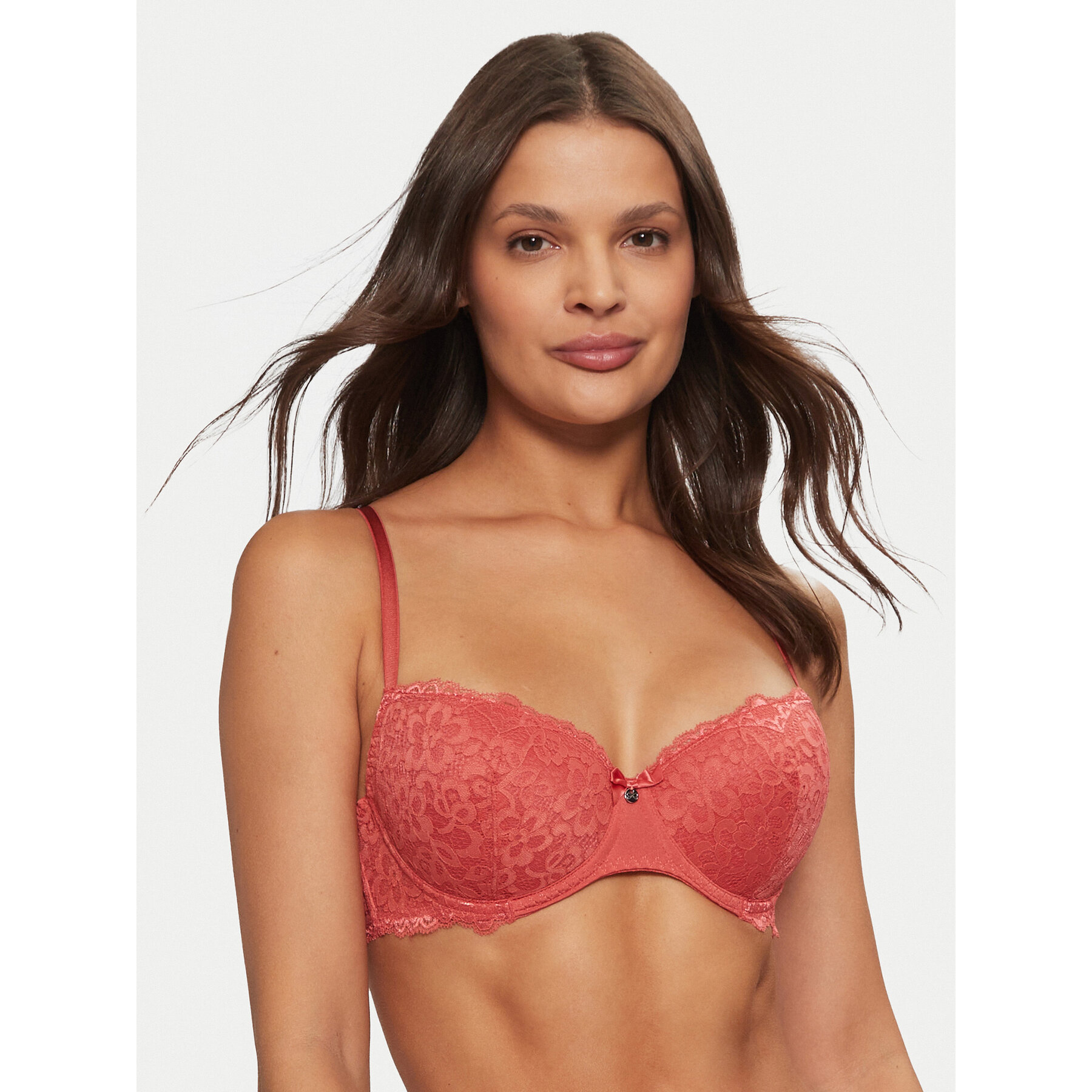 Hunkemöller Reggiseno con ferretto Marine 206320 Rosso