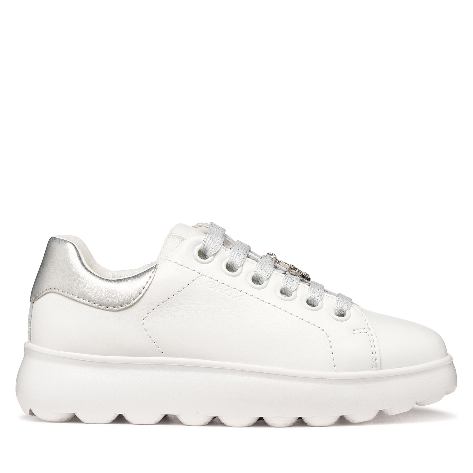 Sneakersy Geox J Puffypop Girl J65MRA 00085 C0007 D Biela